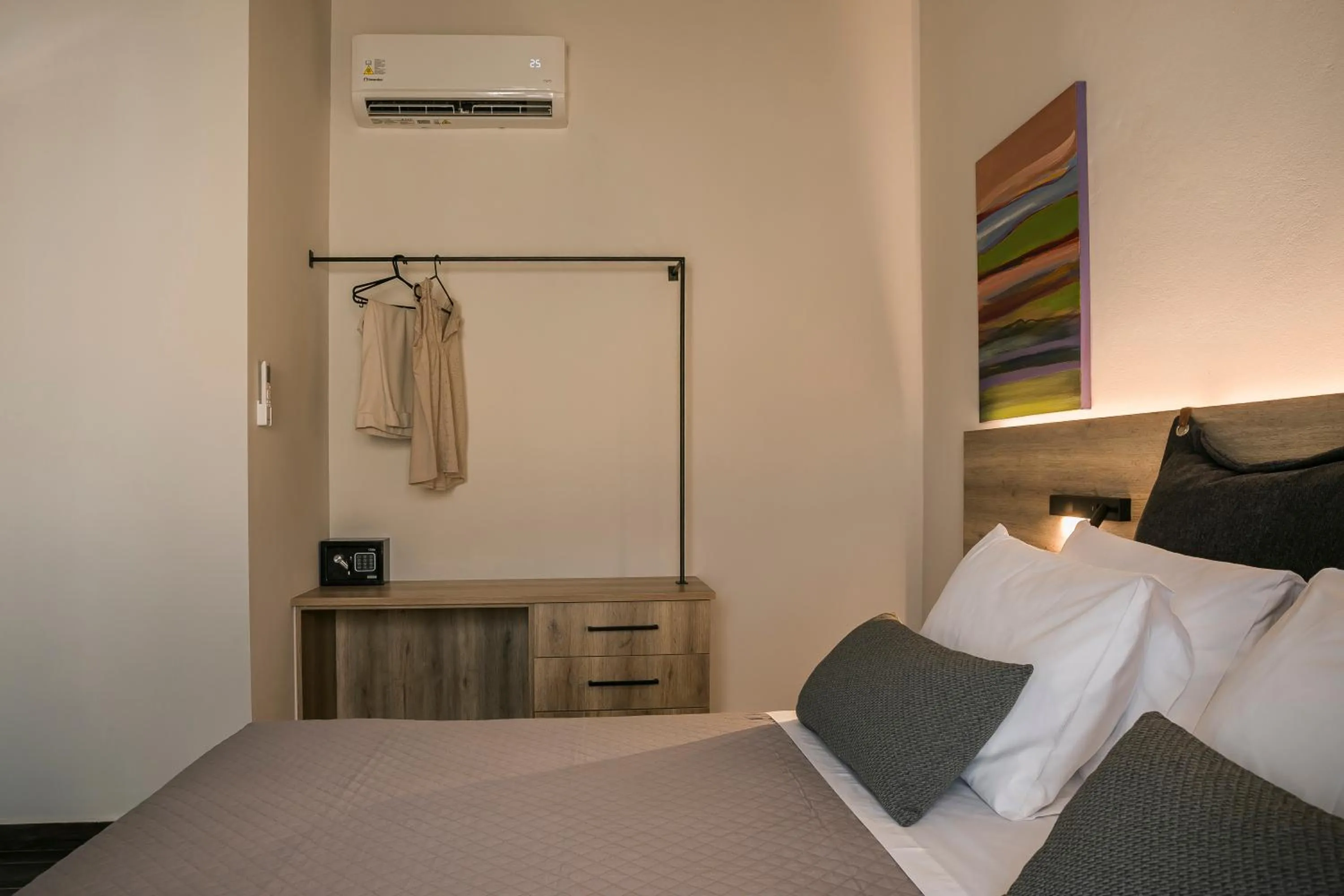 Photo of the whole room, Bed in Skala Hotel