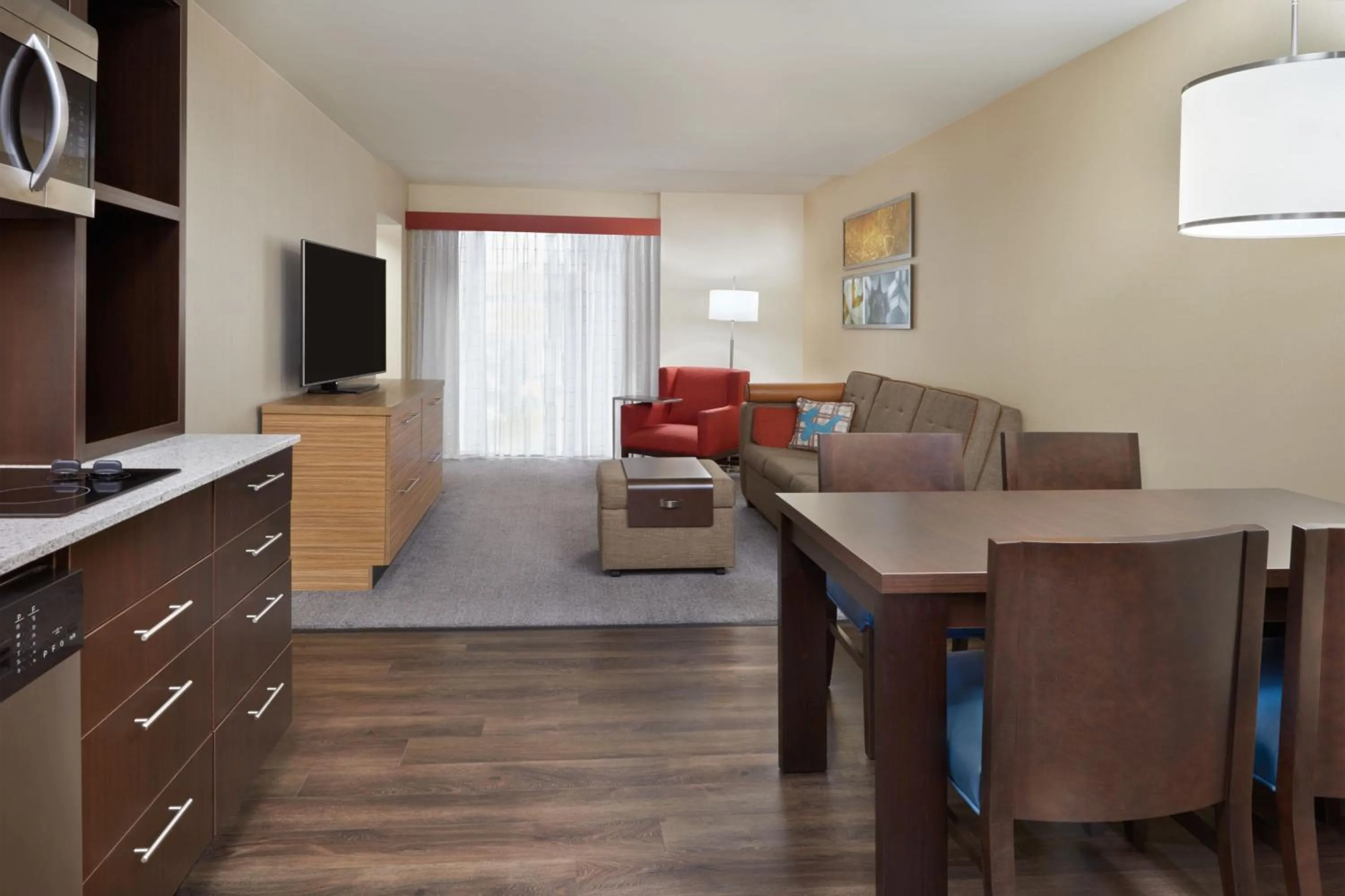 Living room in TownePlace Suites by Marriott Oshawa