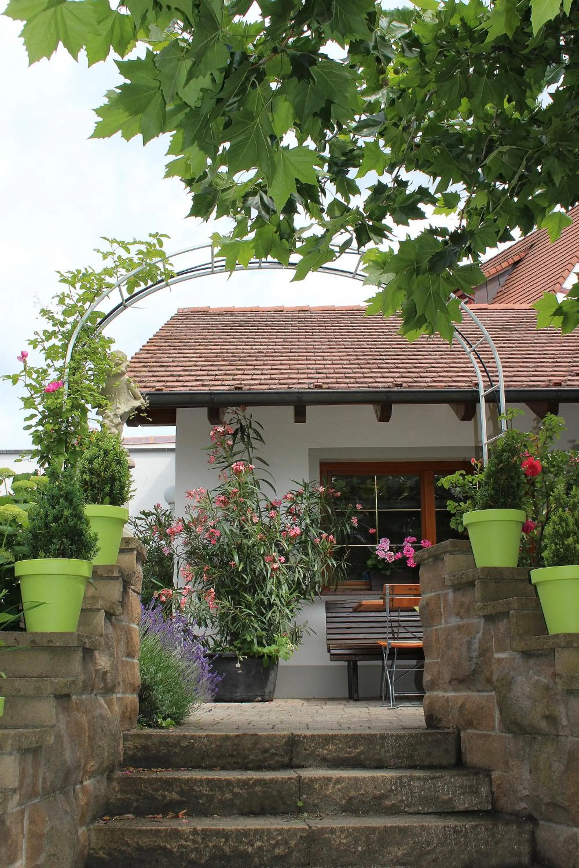 Balcony/Terrace in Gasthof Adler