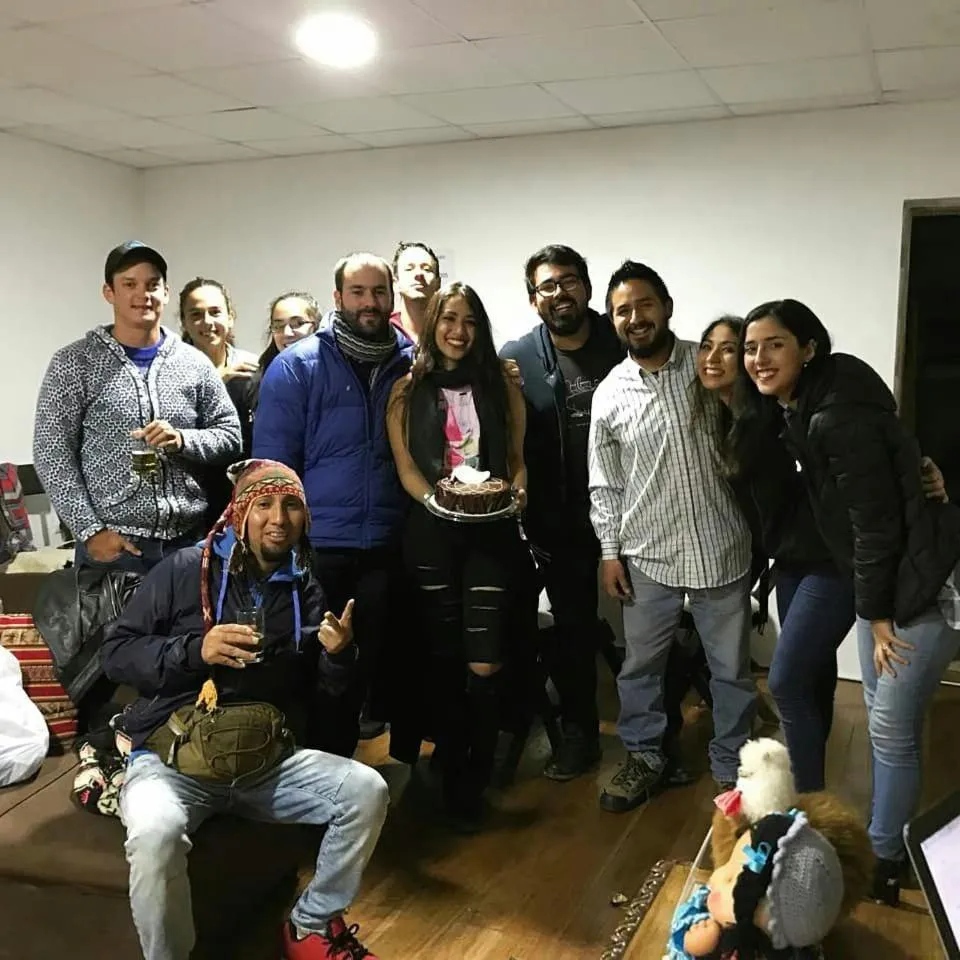 Guests in Gringo's Wasi