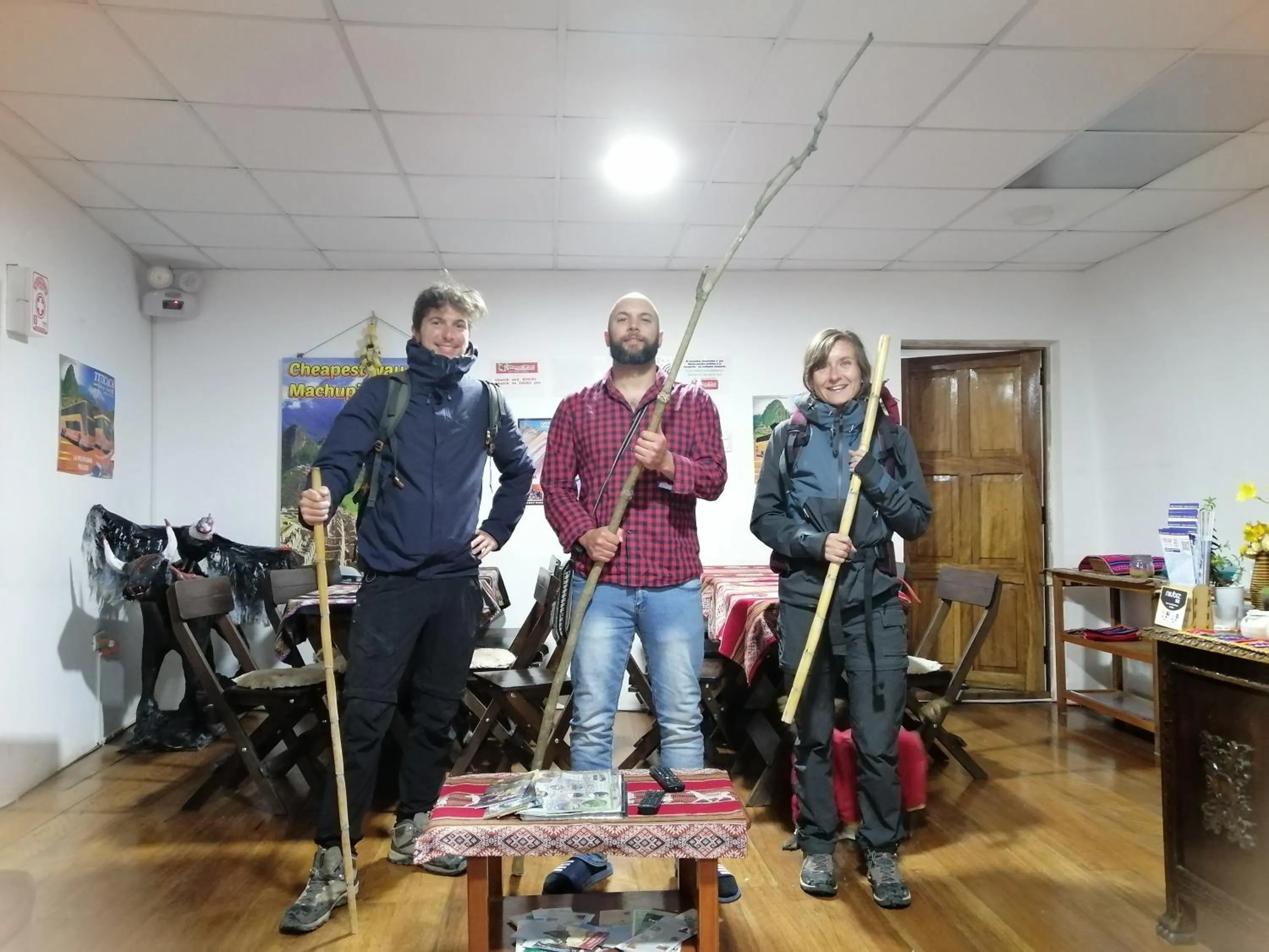 Guests in Gringo's Wasi