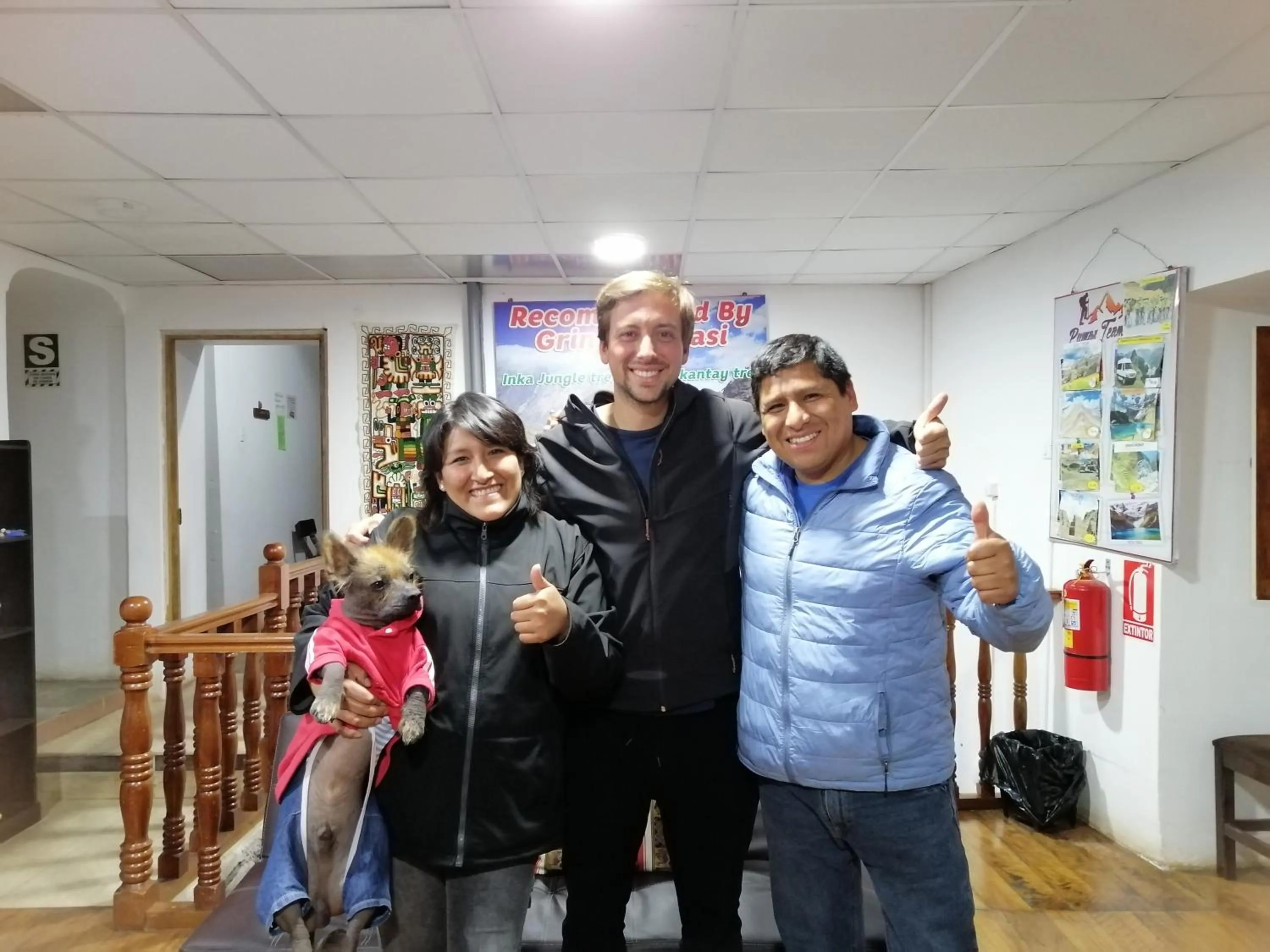 Guests in Gringo's Wasi