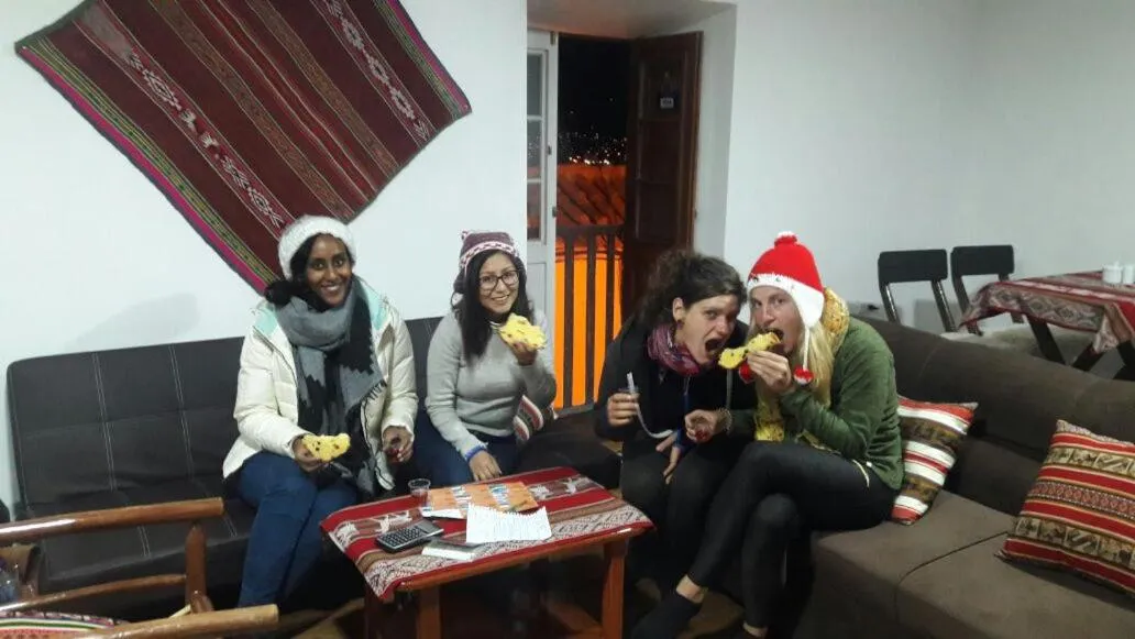 Guests in Gringo's Wasi