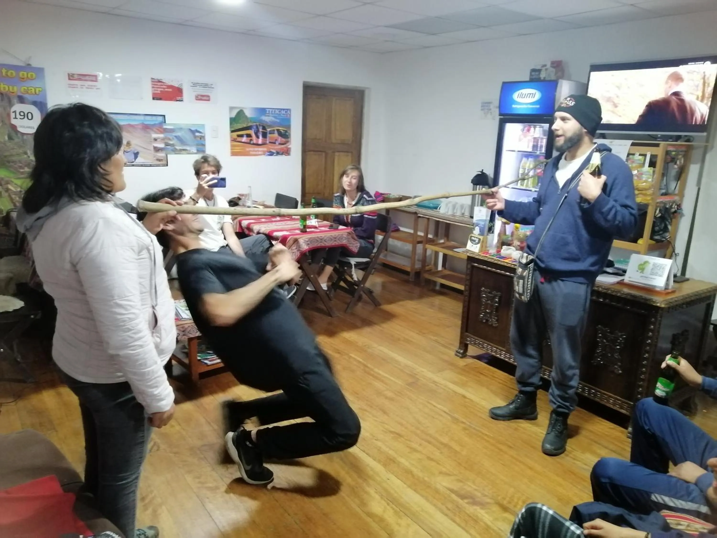 Guests in Gringo's Wasi