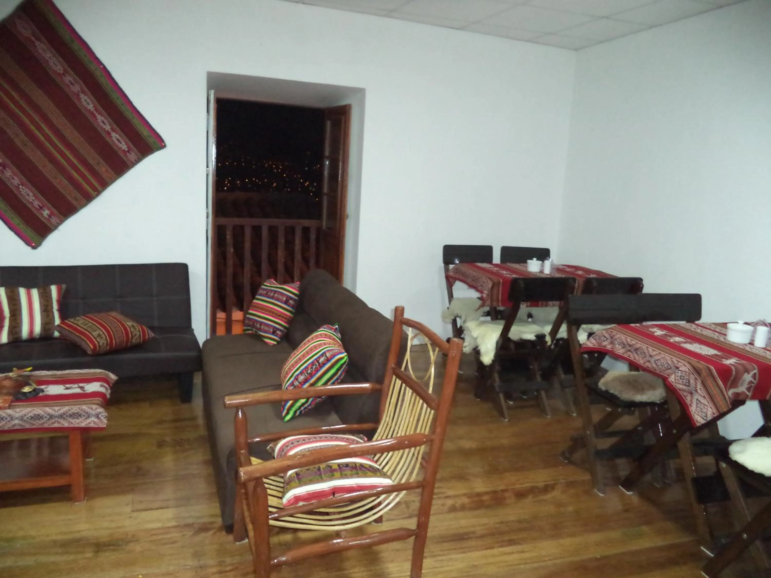 Living room in Gringo's Wasi
