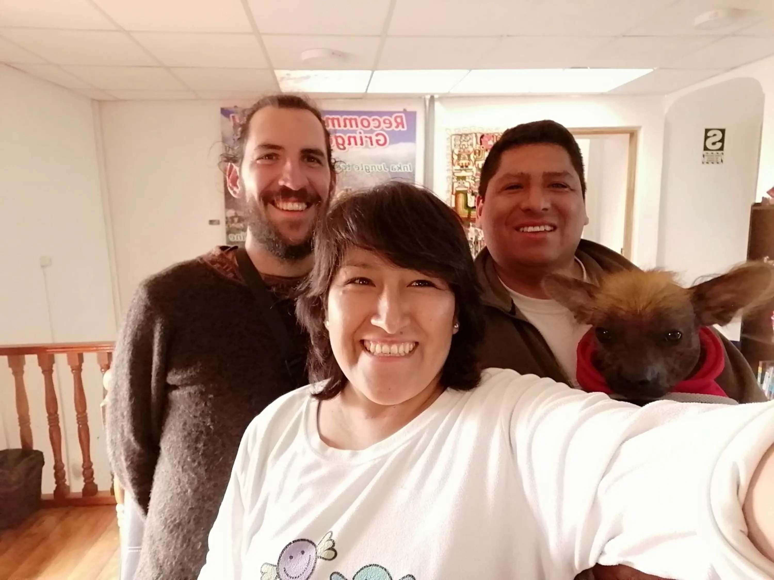 Guests in Gringo's Wasi