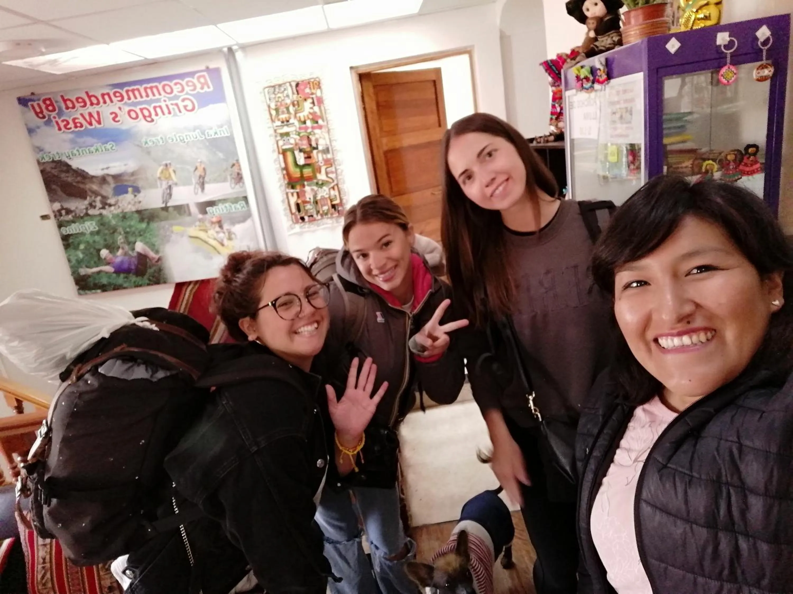 Guests in Gringo's Wasi