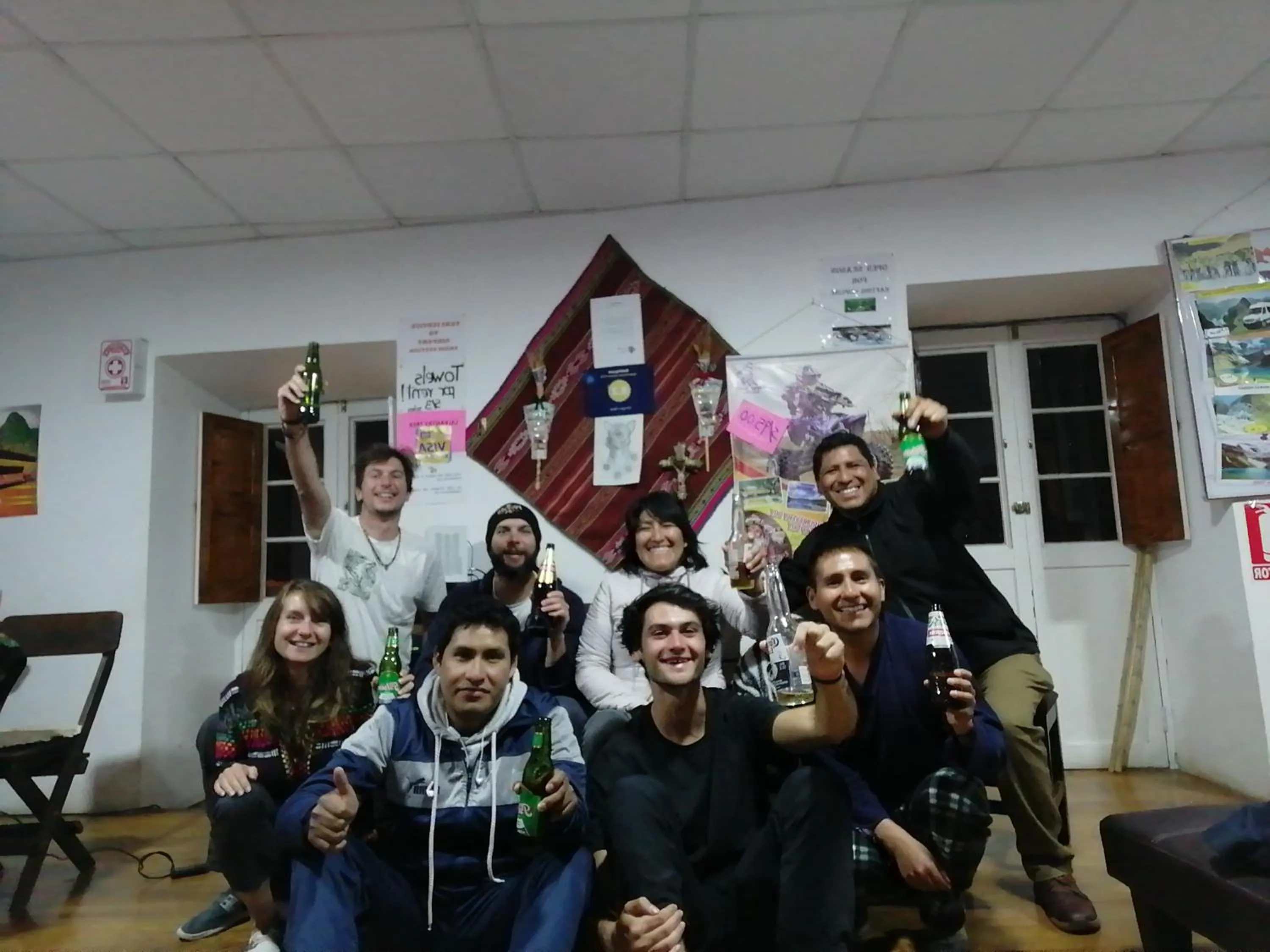 Guests in Gringo's Wasi