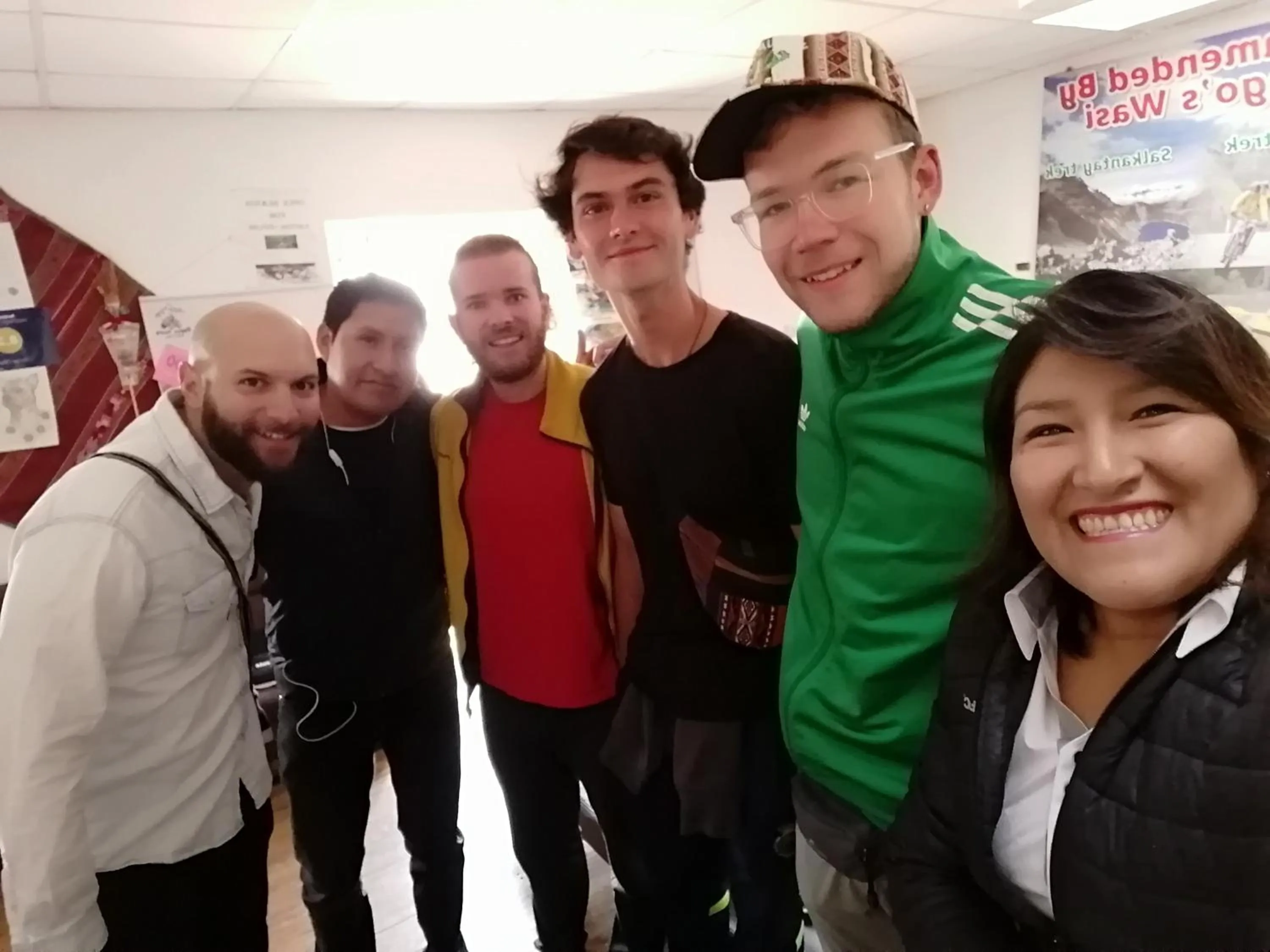 Guests in Gringo's Wasi