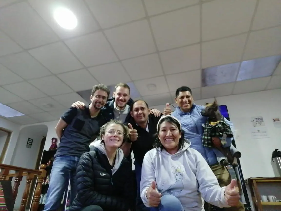 Guests in Gringo's Wasi