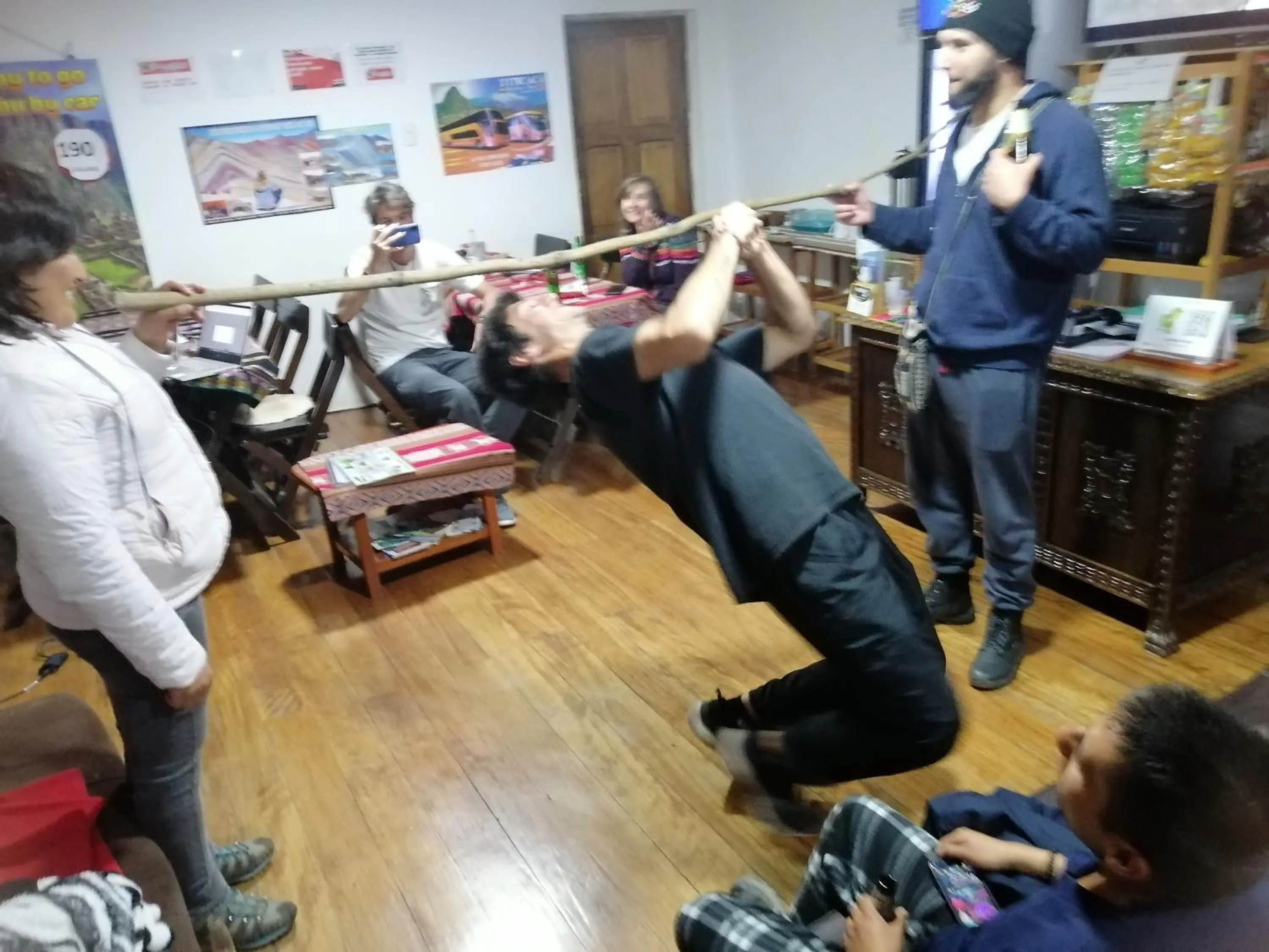 Guests in Gringo's Wasi