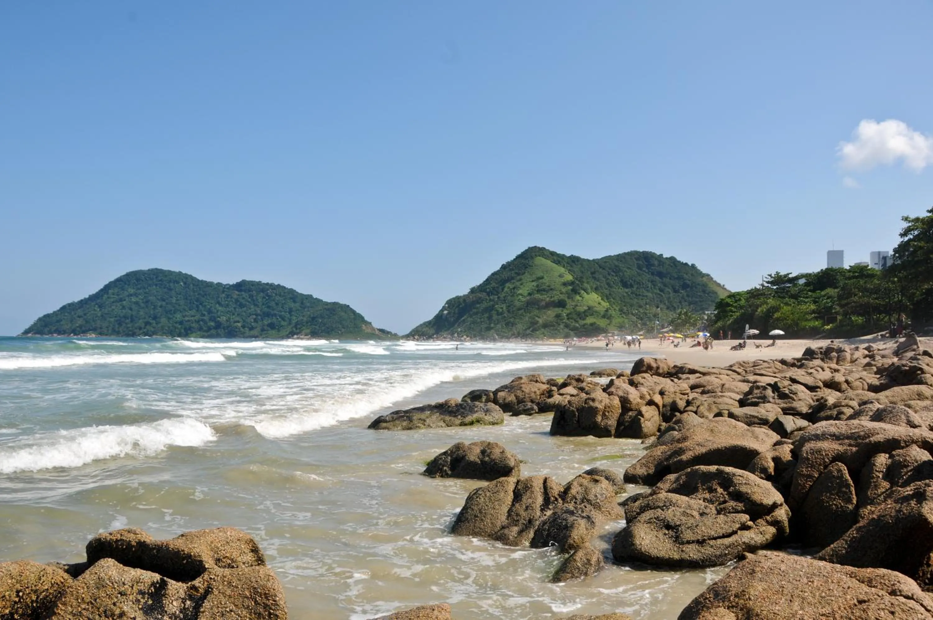 Area and facilities in Strand Hotel Guarujá Frente Mar