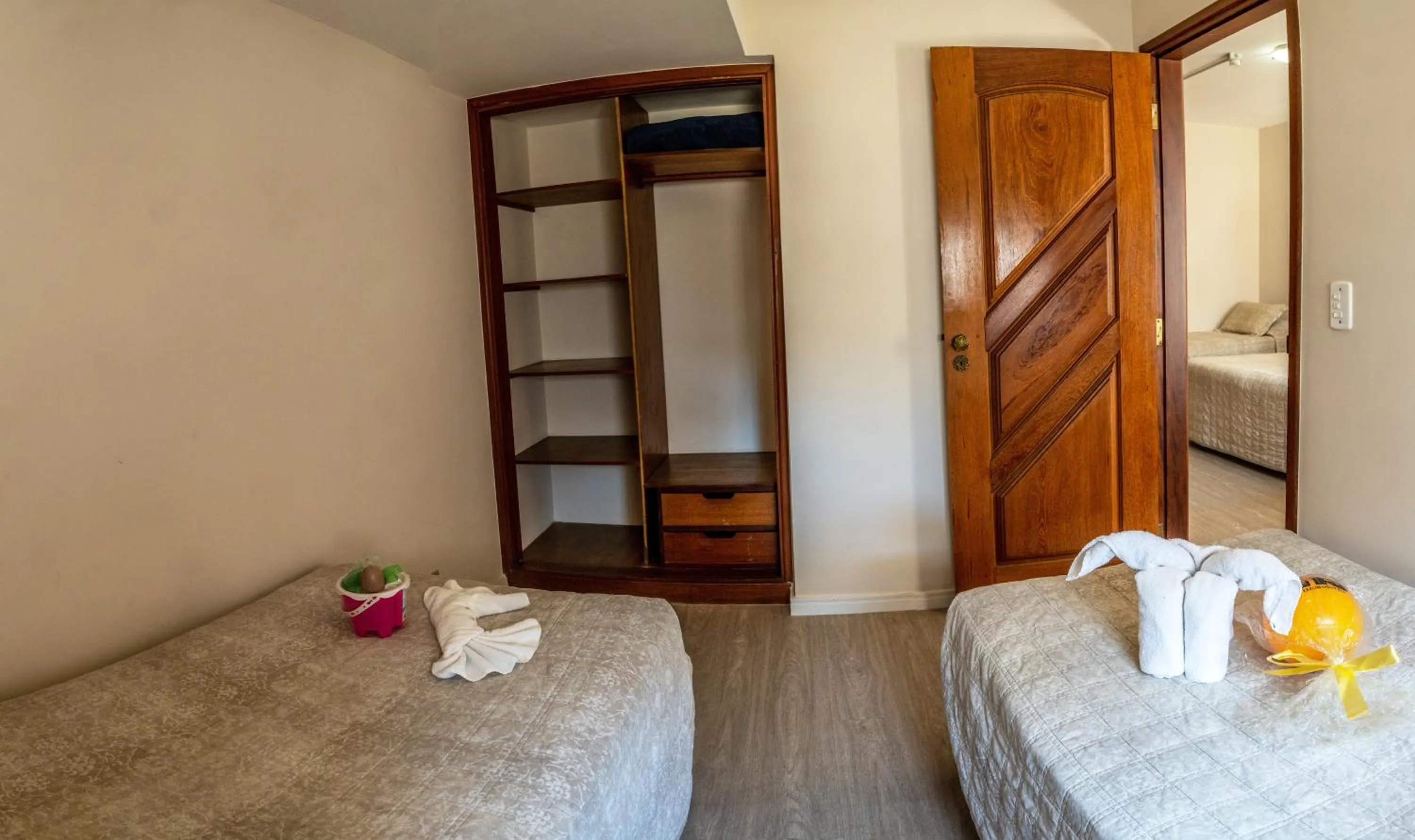 Bedroom in Strand Hotel Guarujá Frente Mar