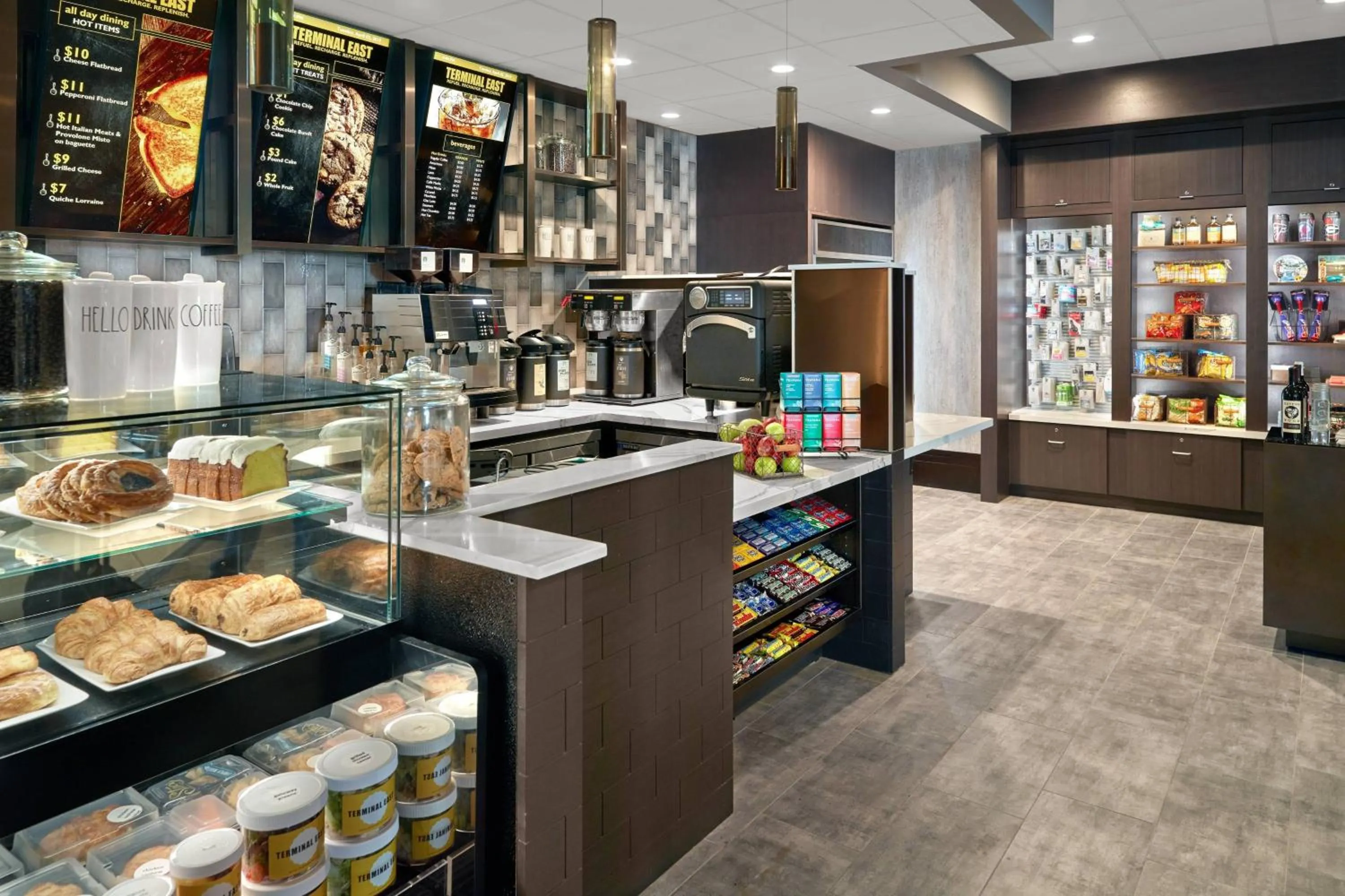 Restaurant/places to eat in Atlanta Airport Marriott Gateway