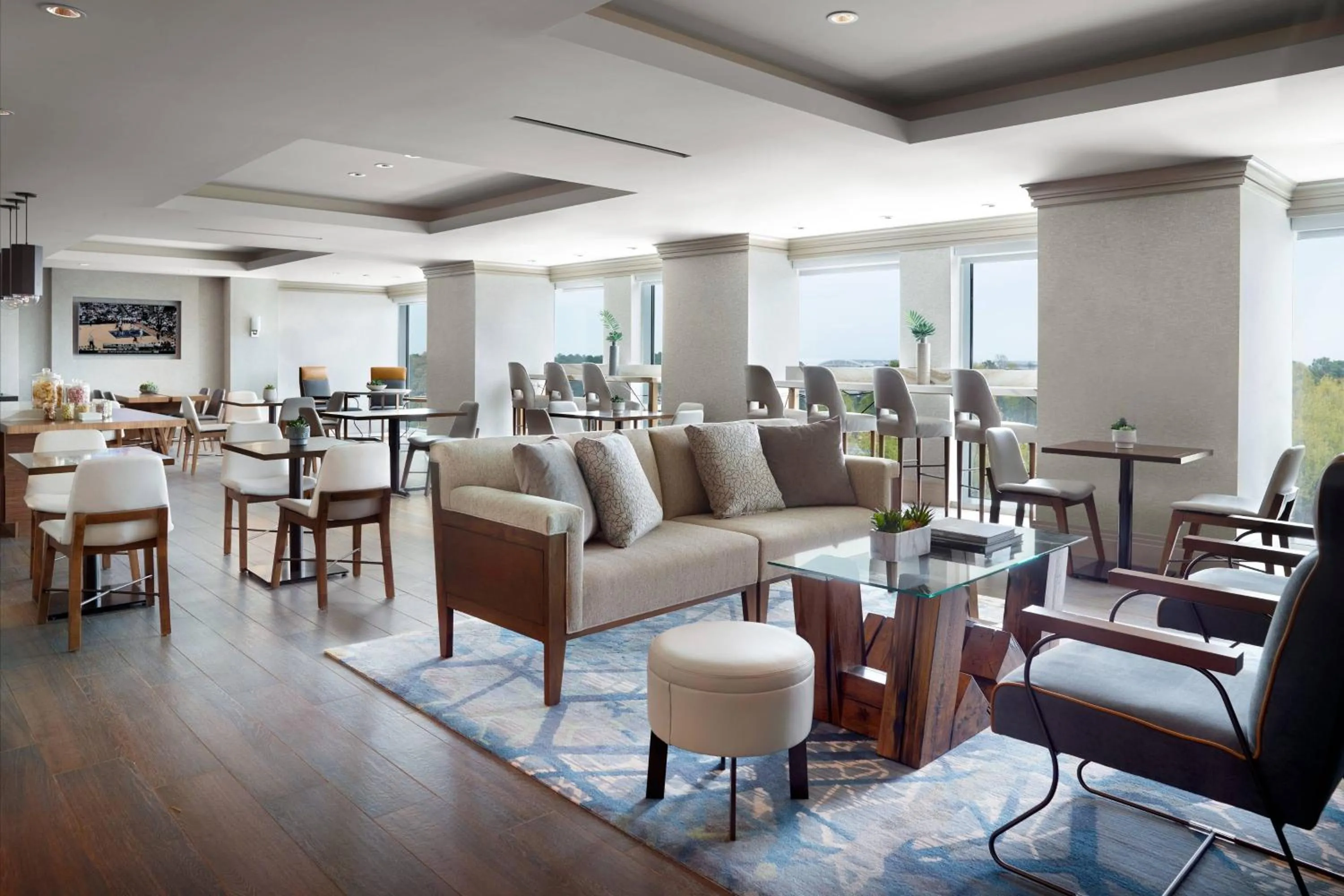 Lounge or bar in Atlanta Airport Marriott Gateway