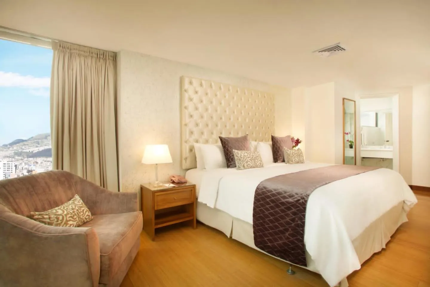 Natural landscape, Bed in Hotel Rio Amazonas