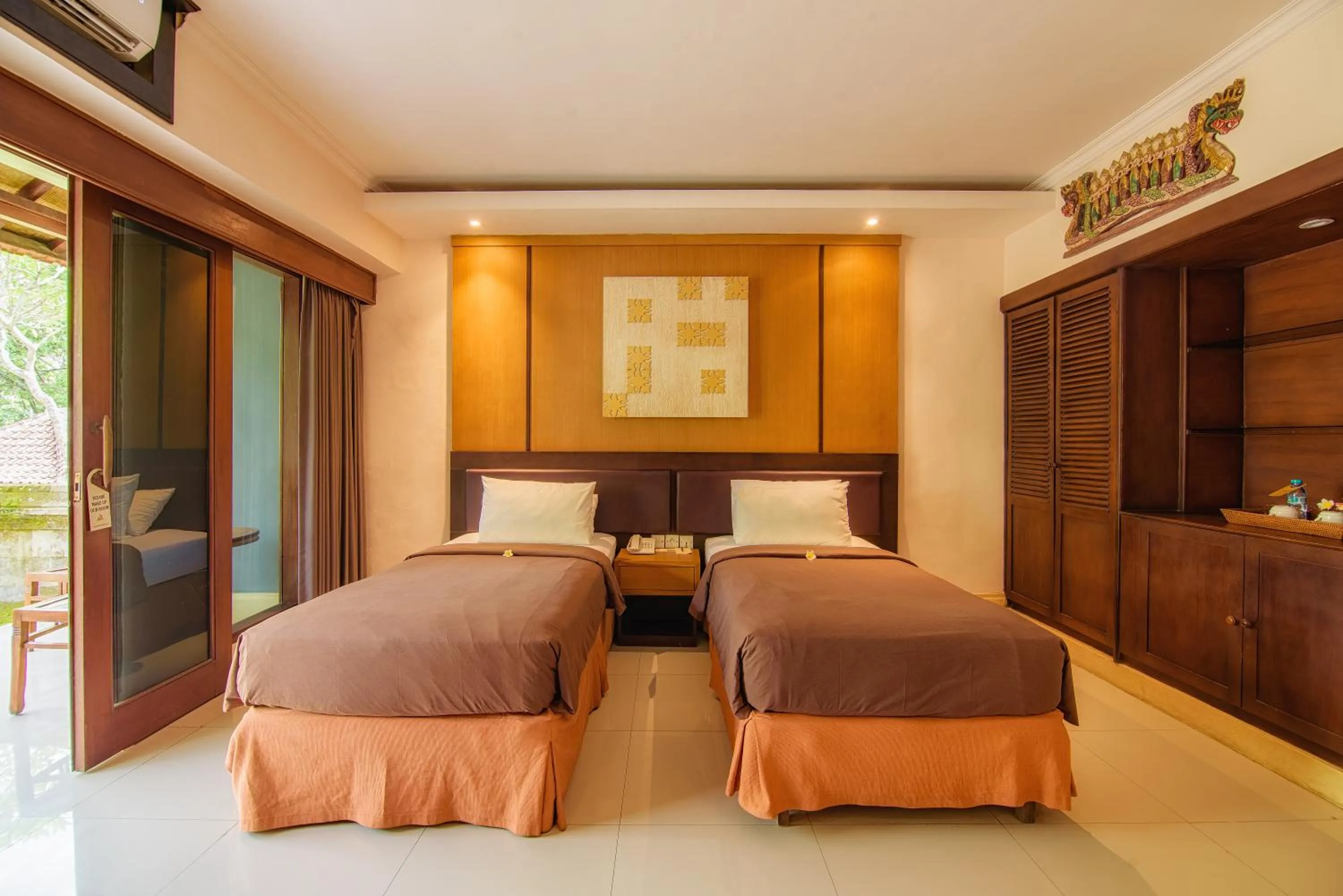 Bedroom, Bed in Champlung Sari Hotel and Spa Ubud