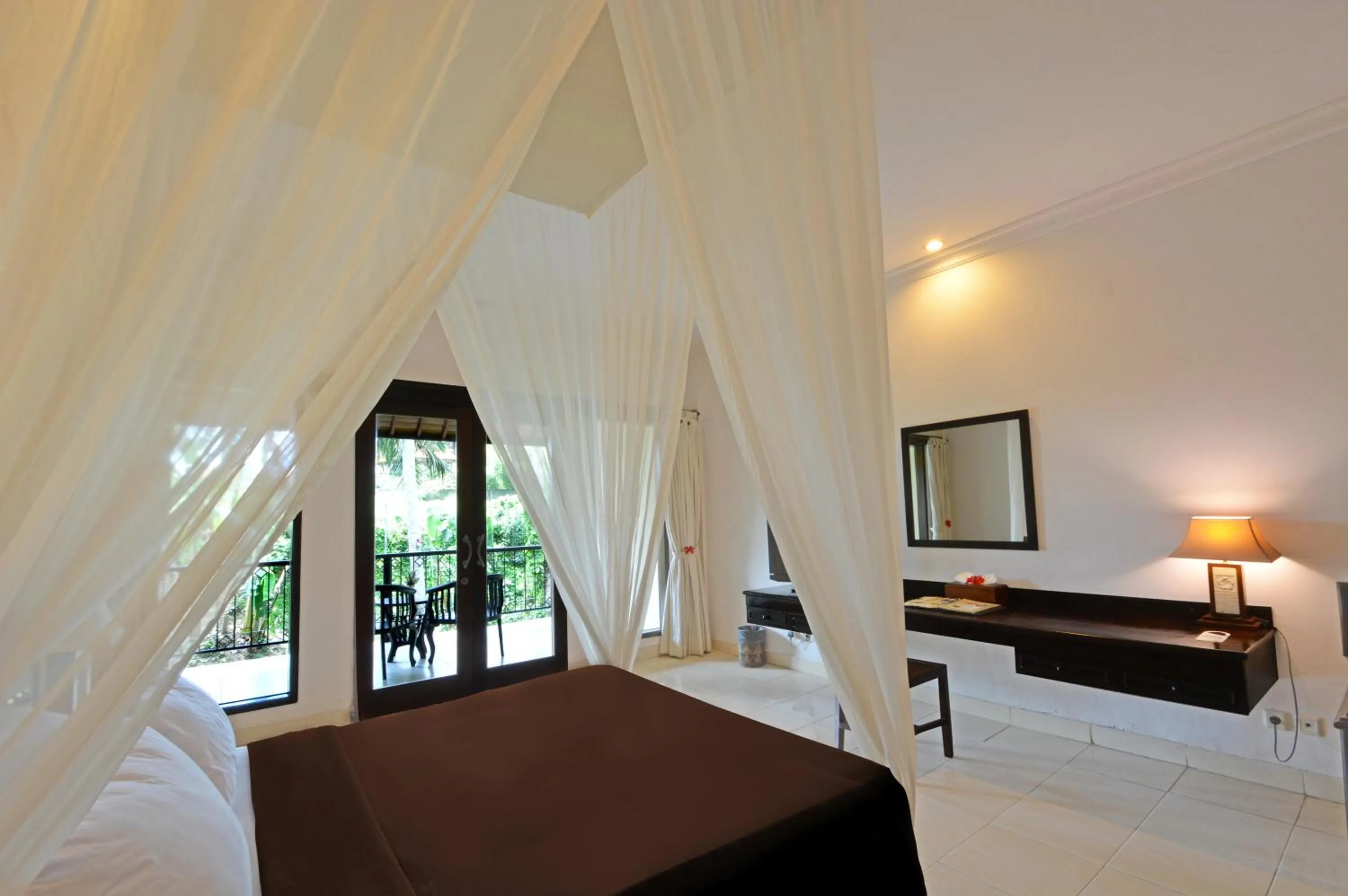Bed in Champlung Sari Hotel and Spa Ubud