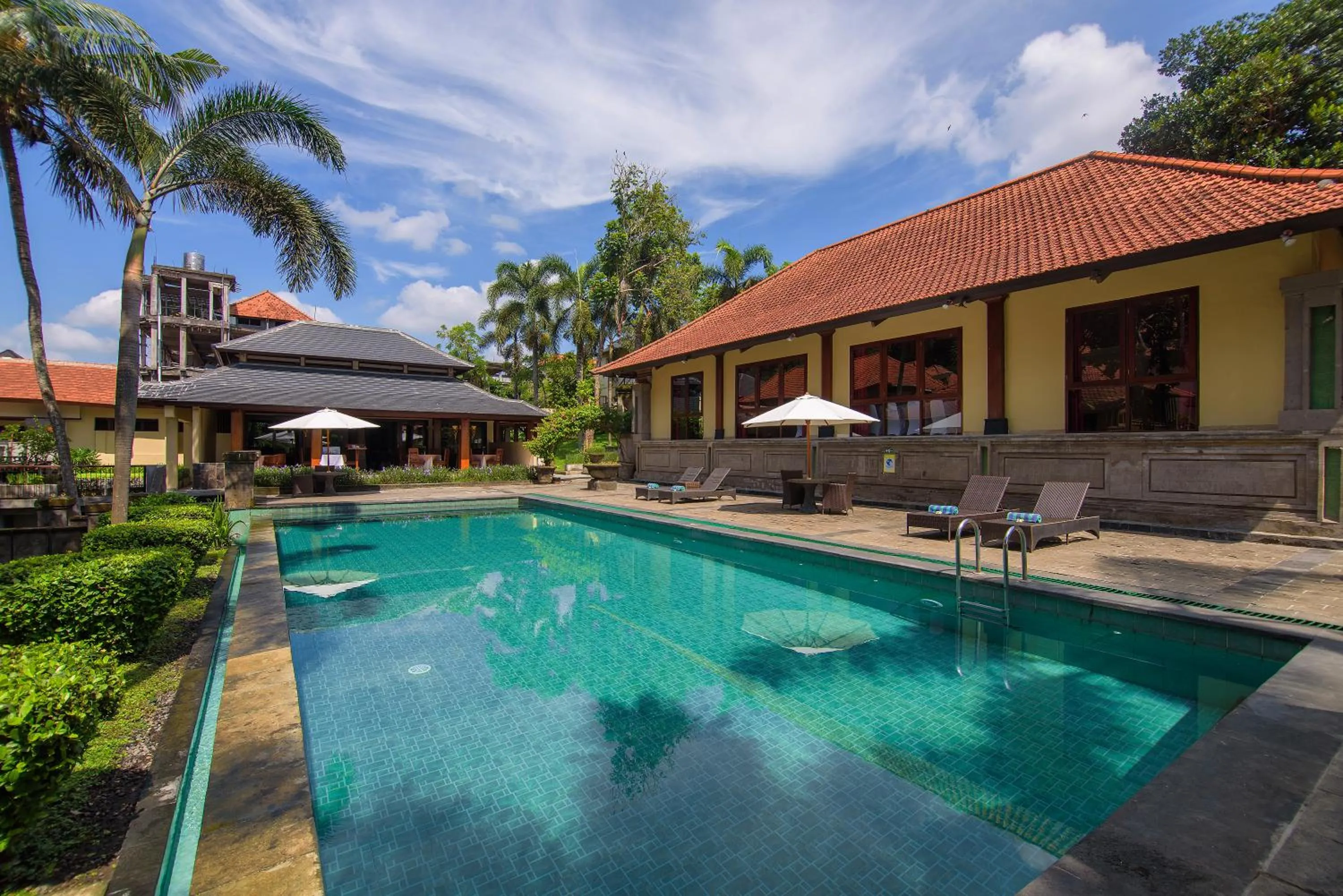 Pool view in Champlung Sari Hotel and Spa Ubud