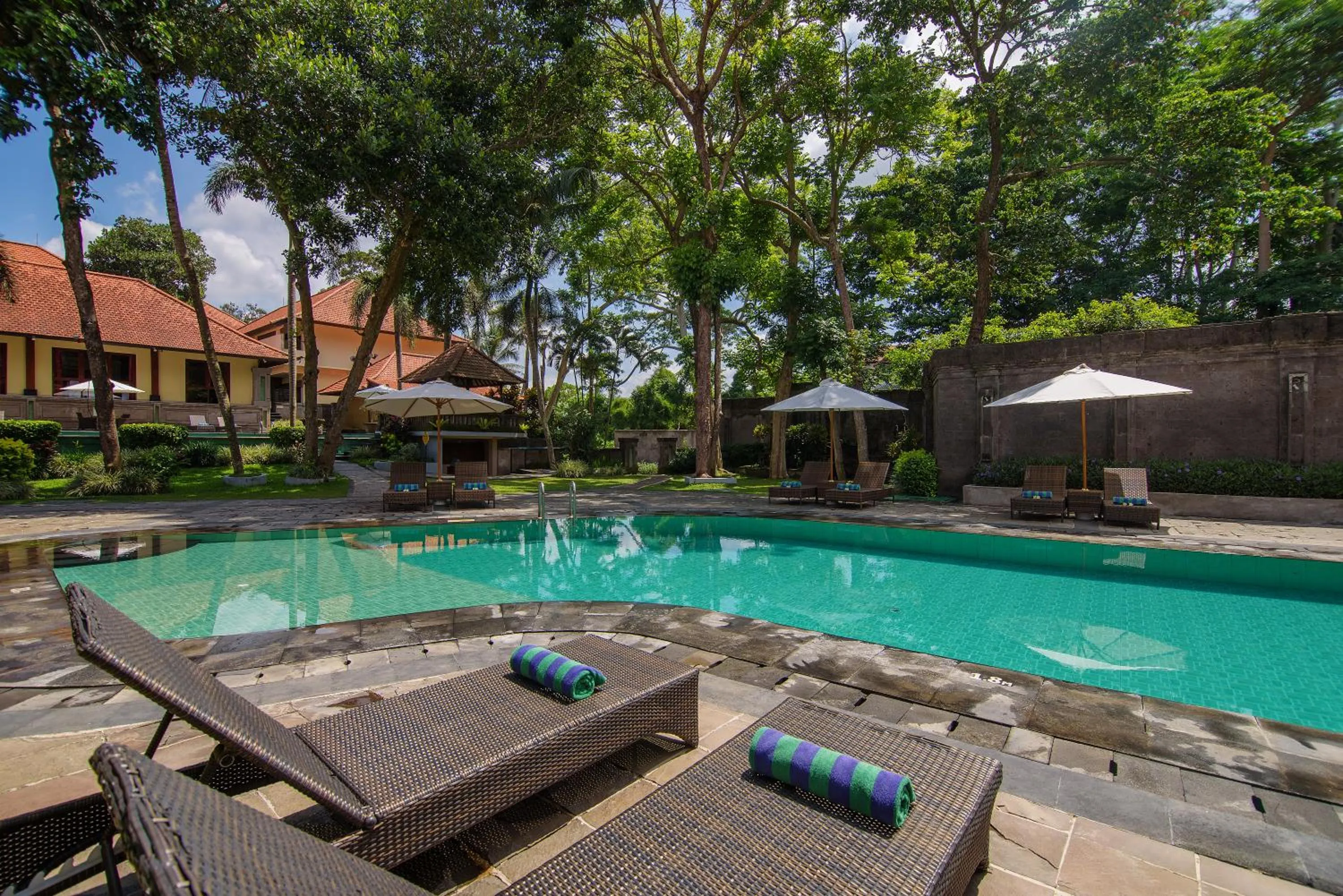 Pool view in Champlung Sari Hotel and Spa Ubud