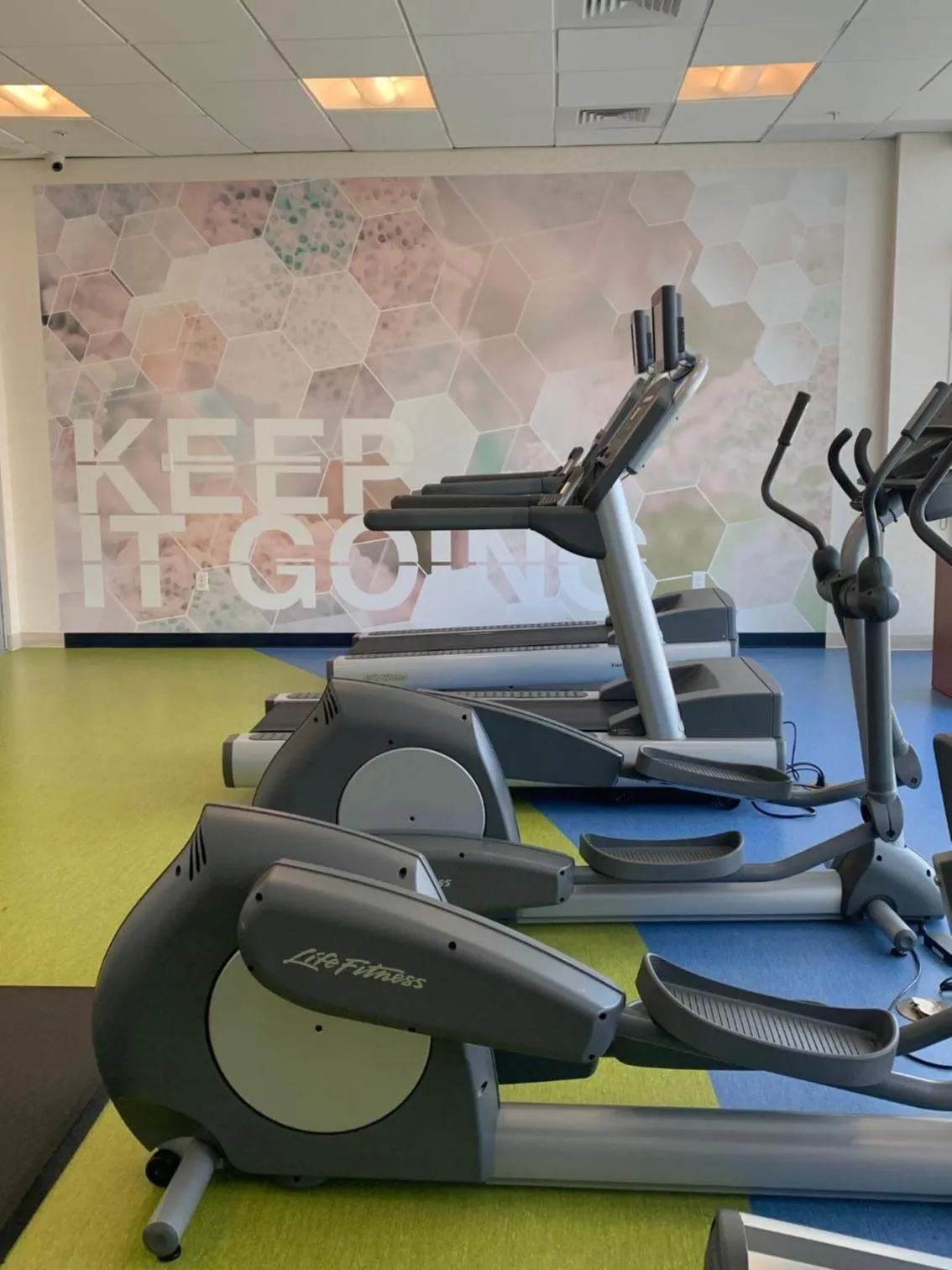 Fitness centre/facilities in SpringHill Suites by Marriott Houston Baytown