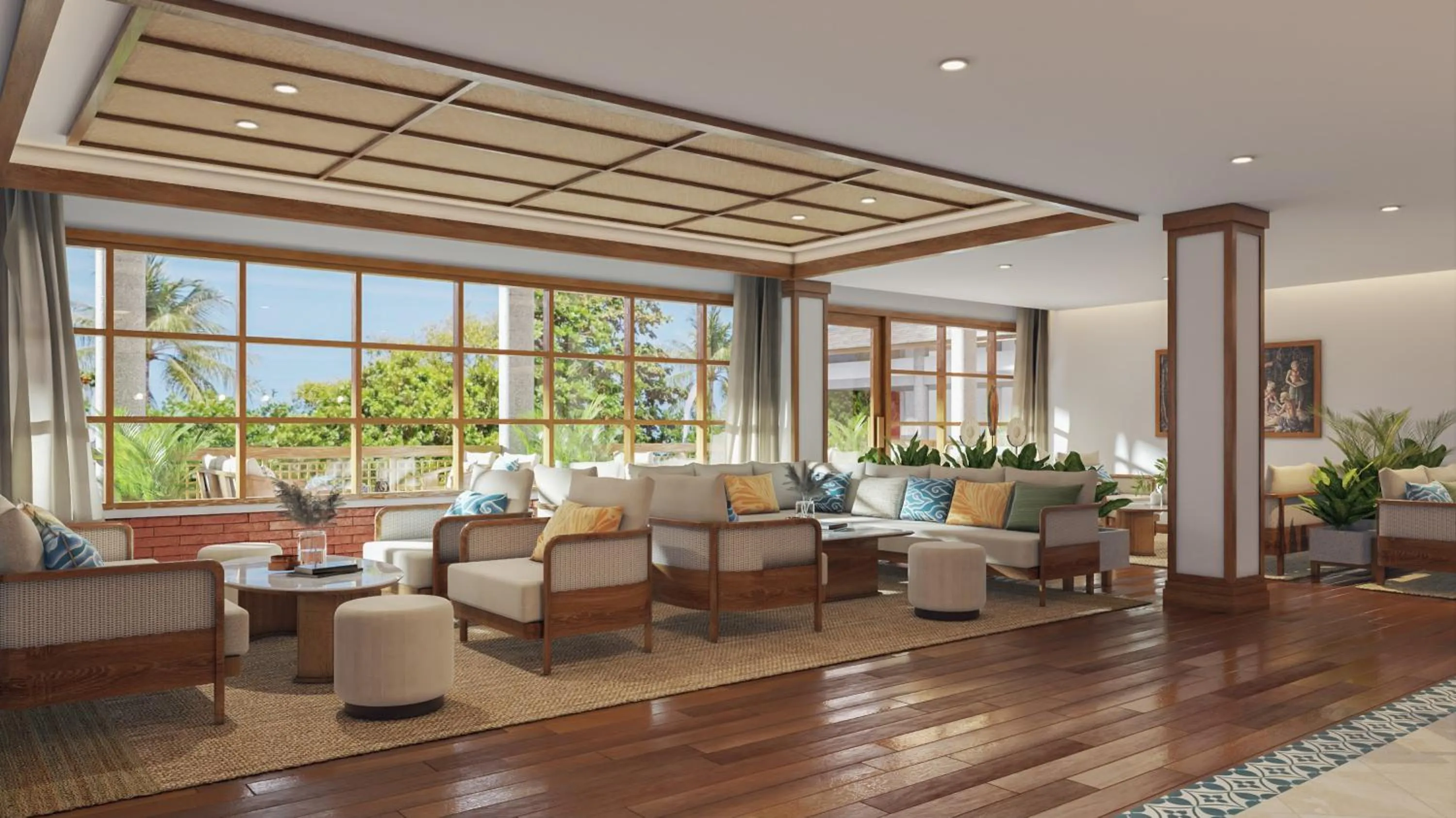 Living room in Paradisus by Meliá Bali