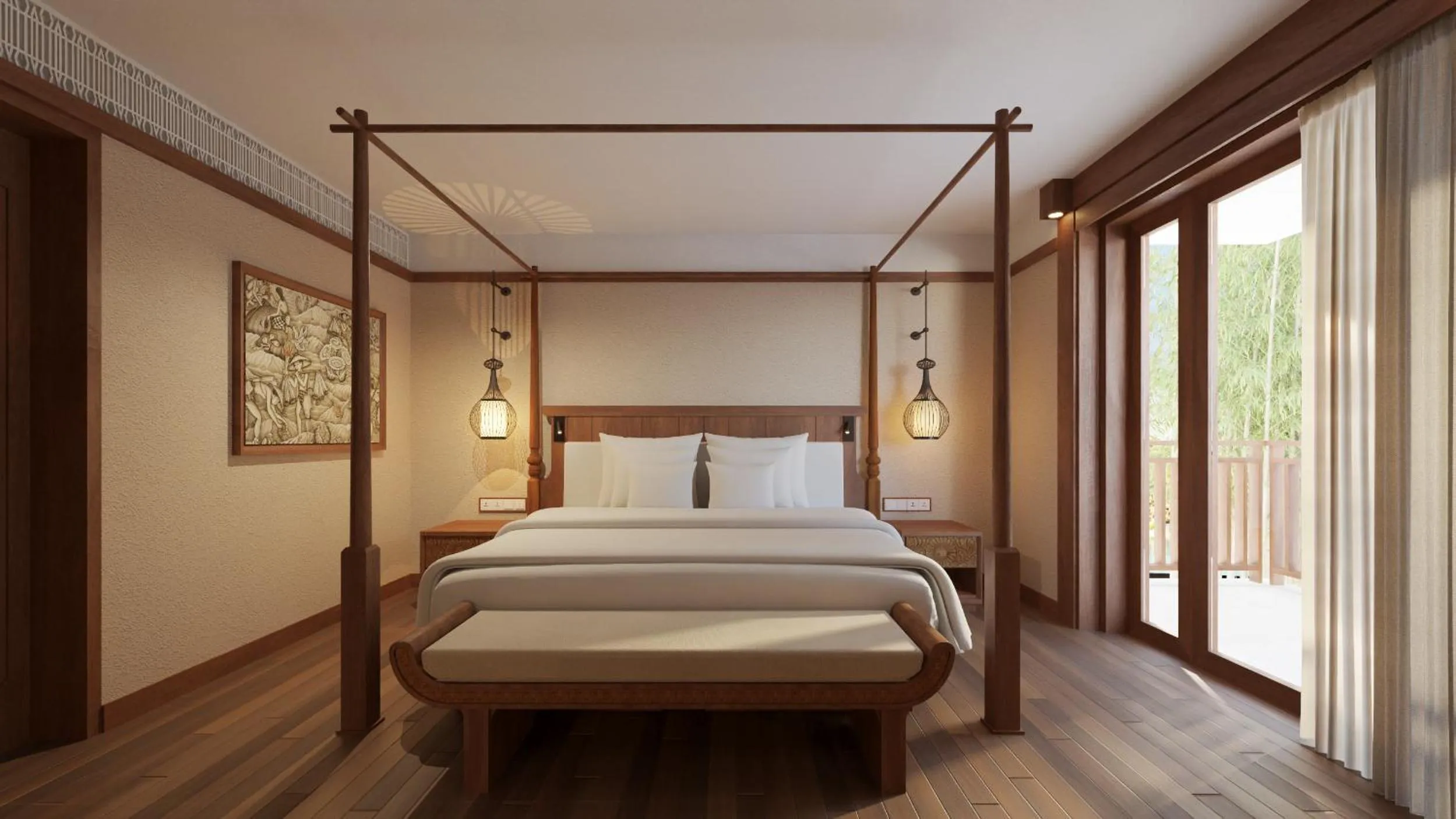 Bed in Paradisus by Meliá Bali