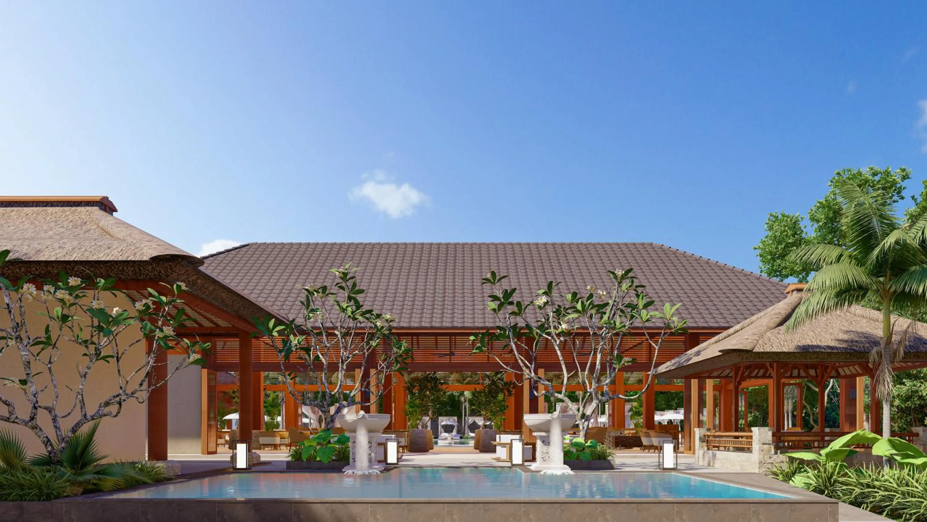 Property building in Paradisus by Meliá Bali