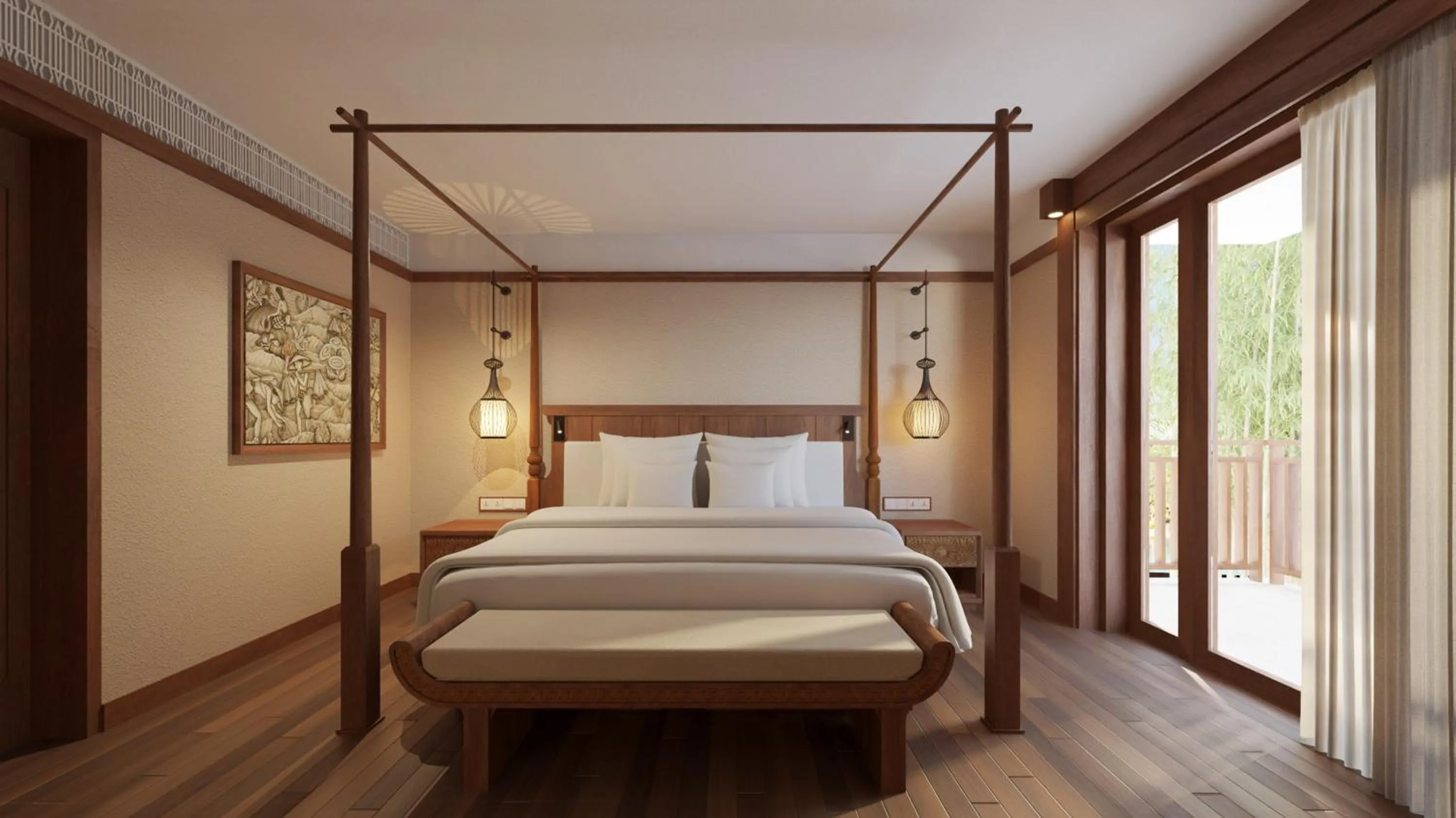 Bedroom, Bed in Paradisus by Meliá Bali