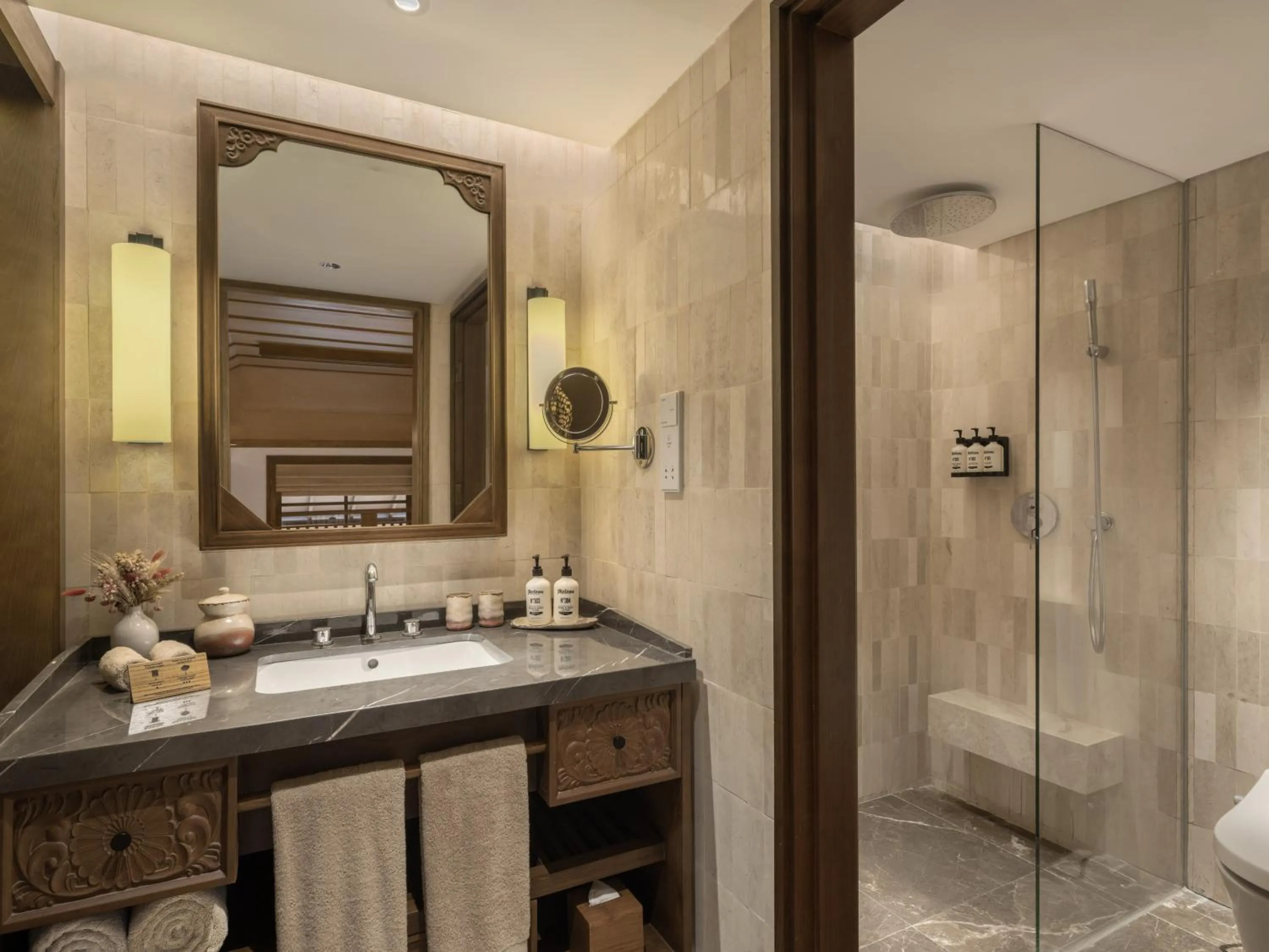 Shower in Paradisus by Meliá Bali