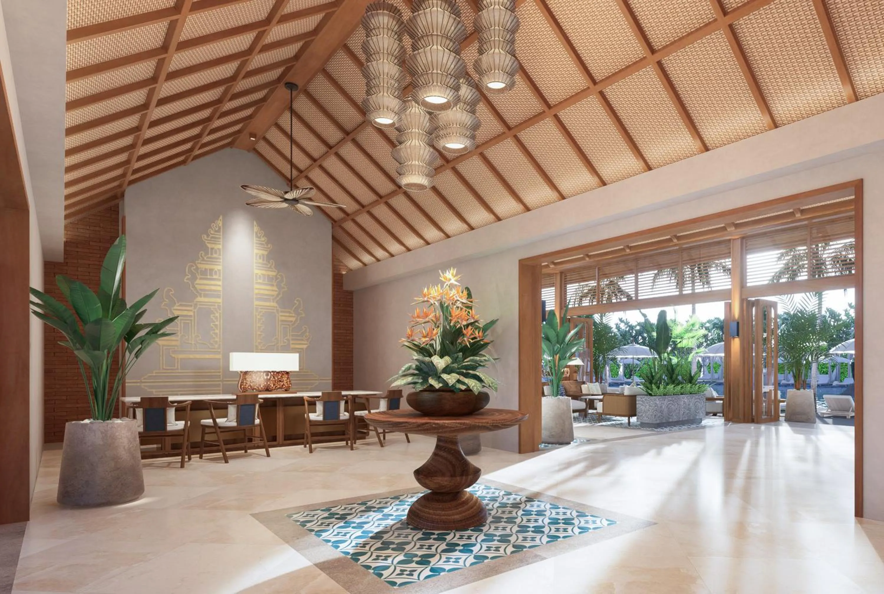 Living room in Paradisus by Meliá Bali