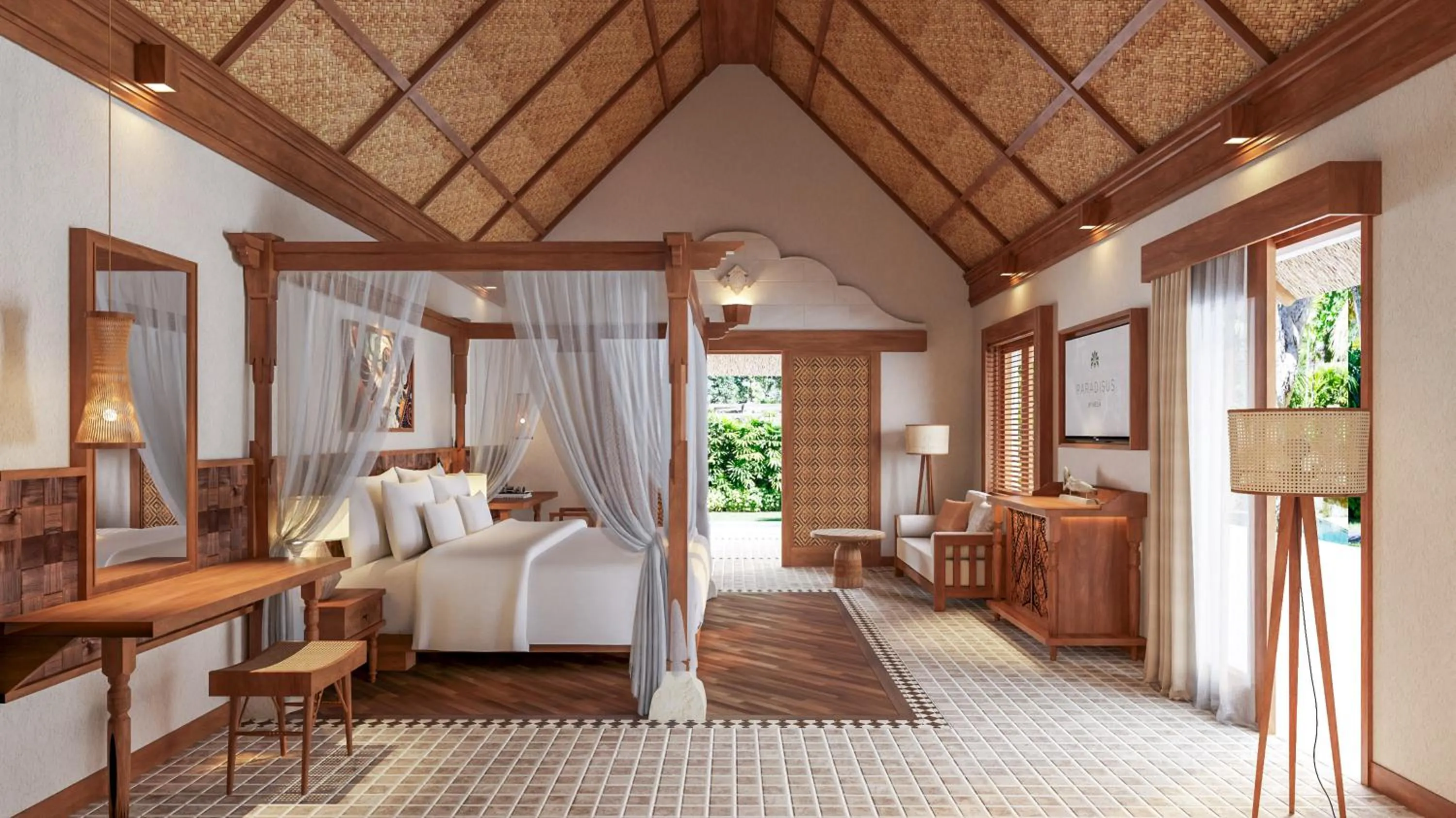 Bed in Paradisus by Meliá Bali