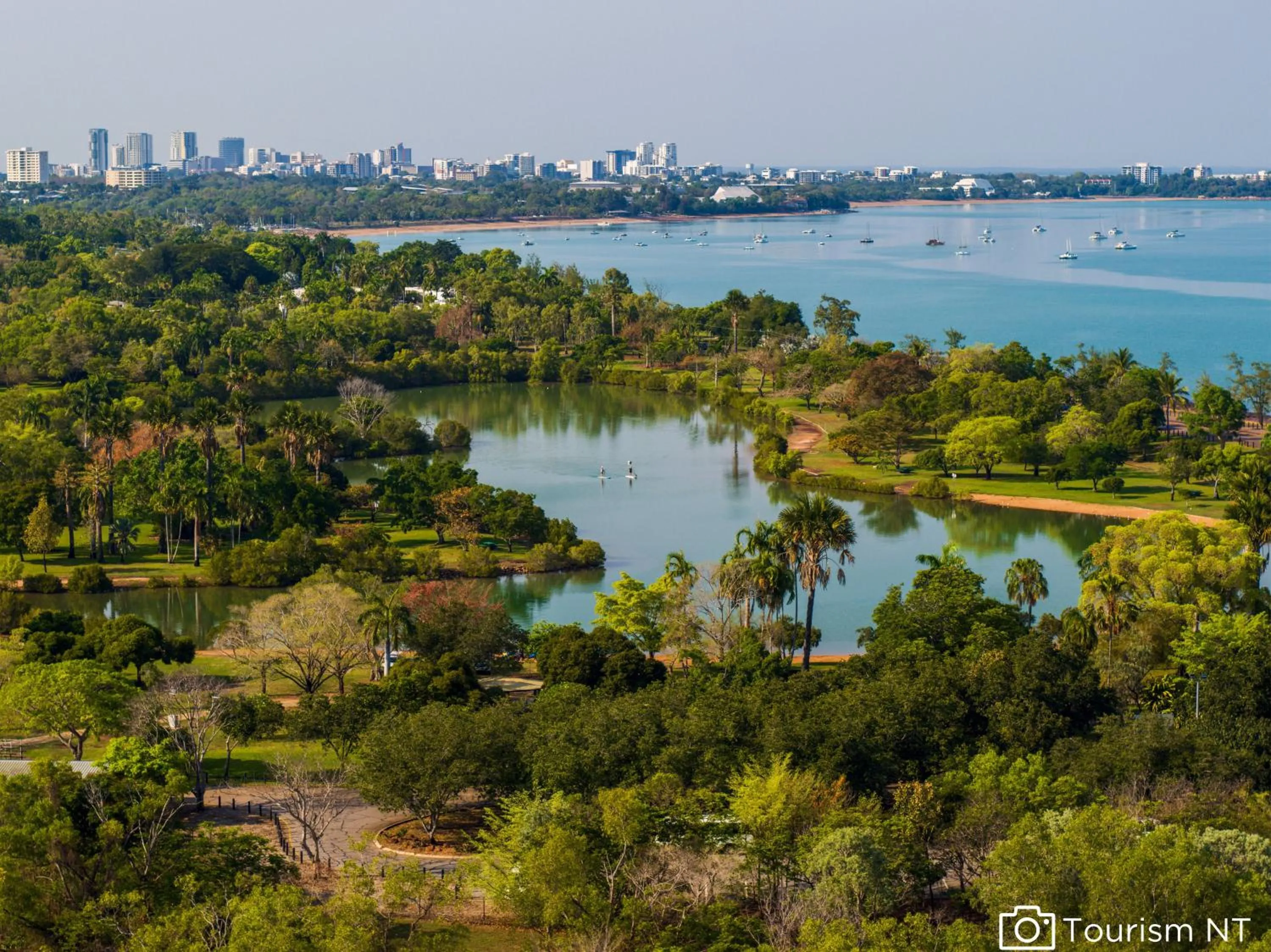 Natural landscape in Hudson Parap