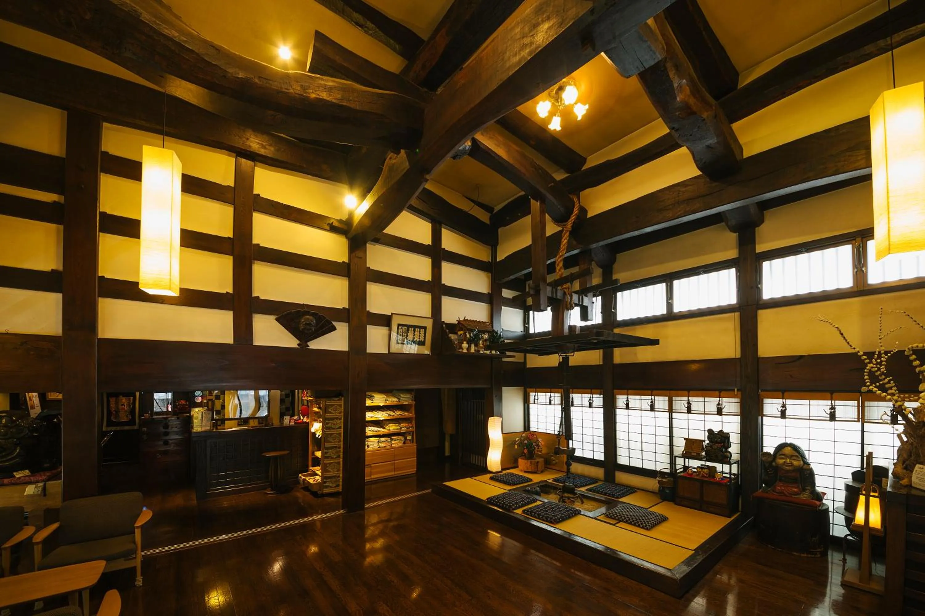 Lobby or reception in Ryokan Asunaro
