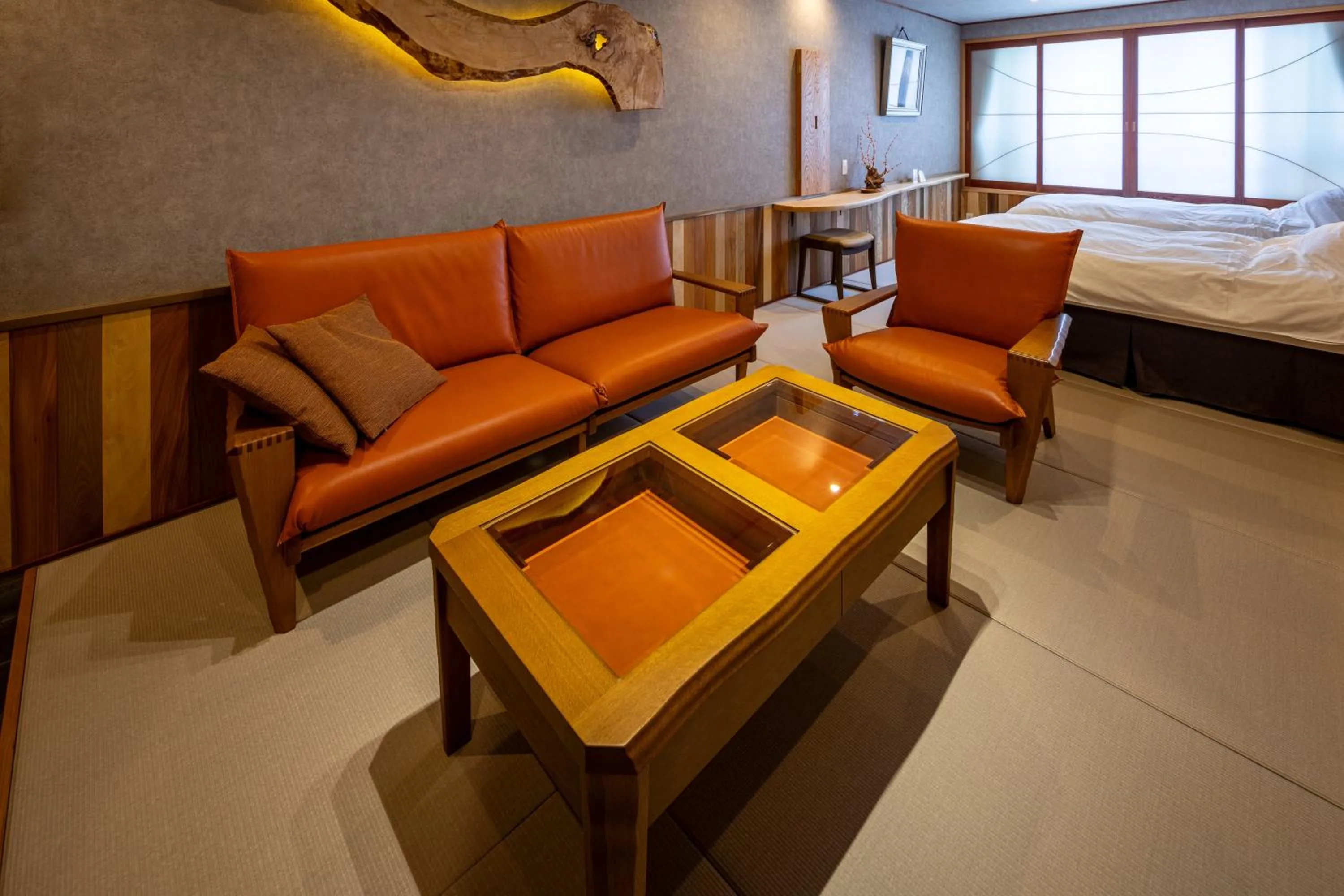 Photo of the whole room, Bed in Ryokan Asunaro