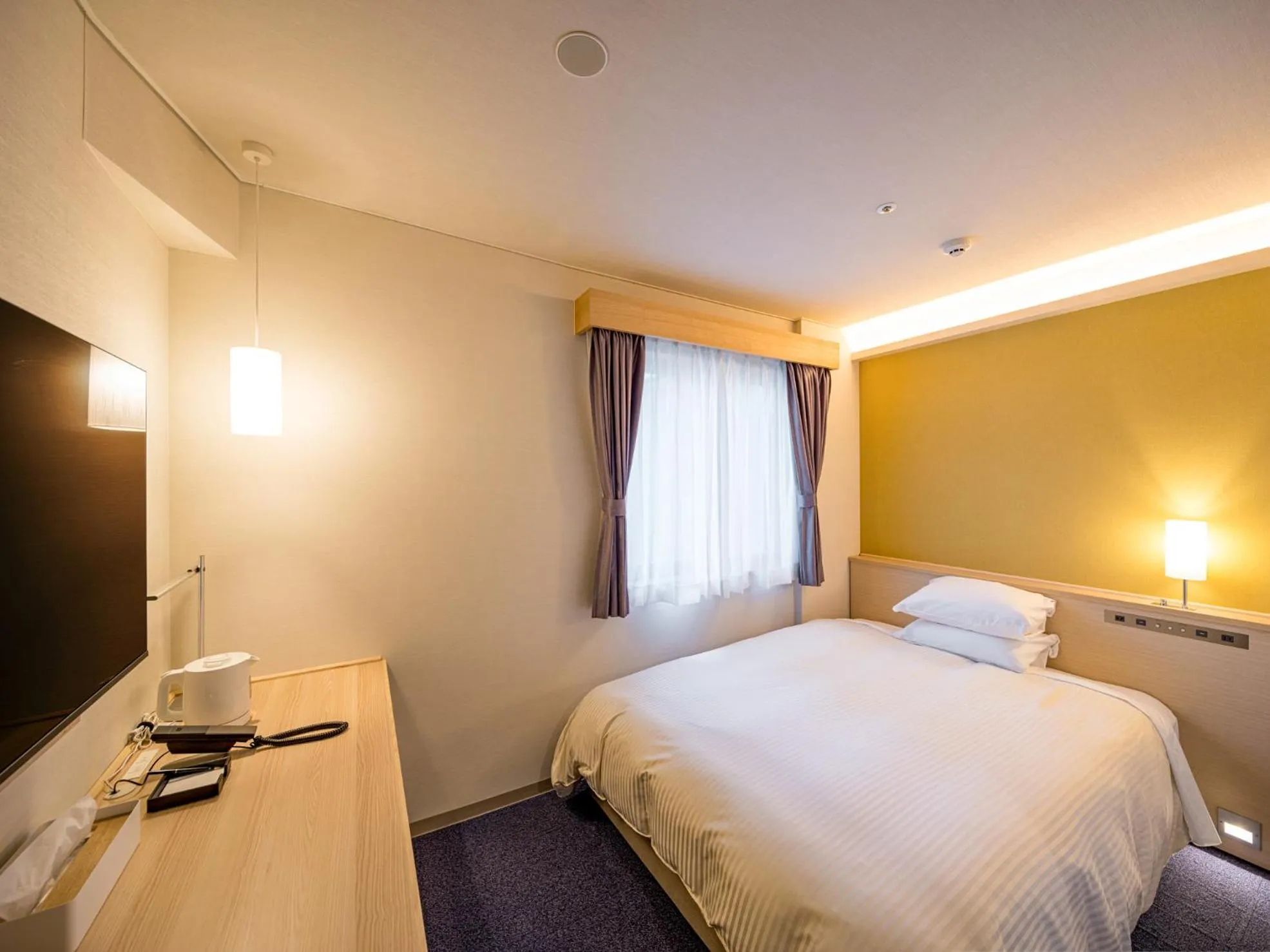 Photo of the whole room, Bed in Kurashiki Ivy Square