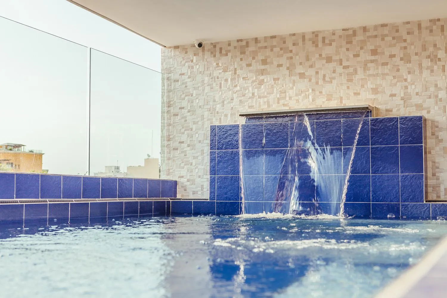 Pool view in Hotel Boutique ADAZ