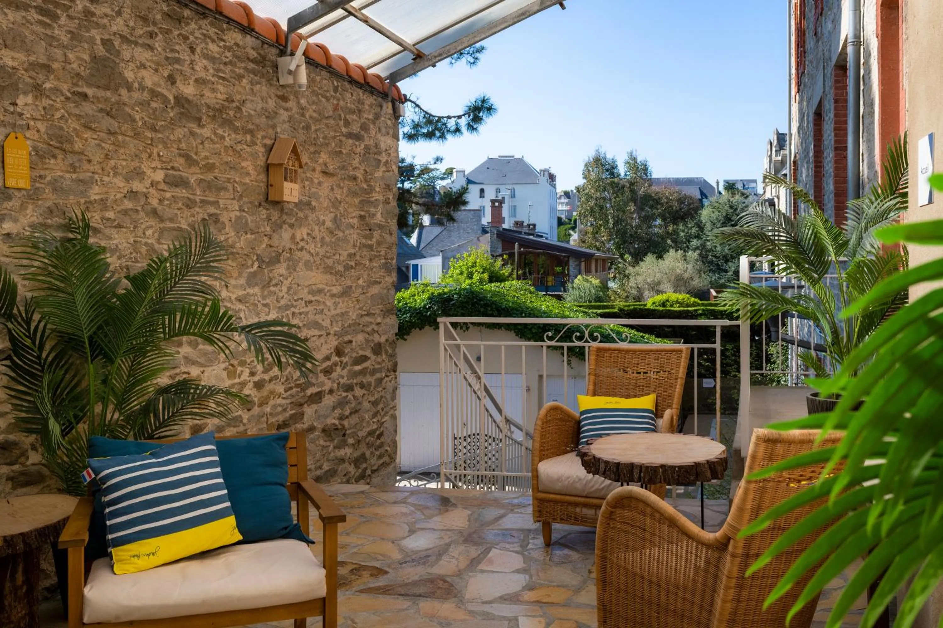 Patio in VTF L'Hotel Des Bains