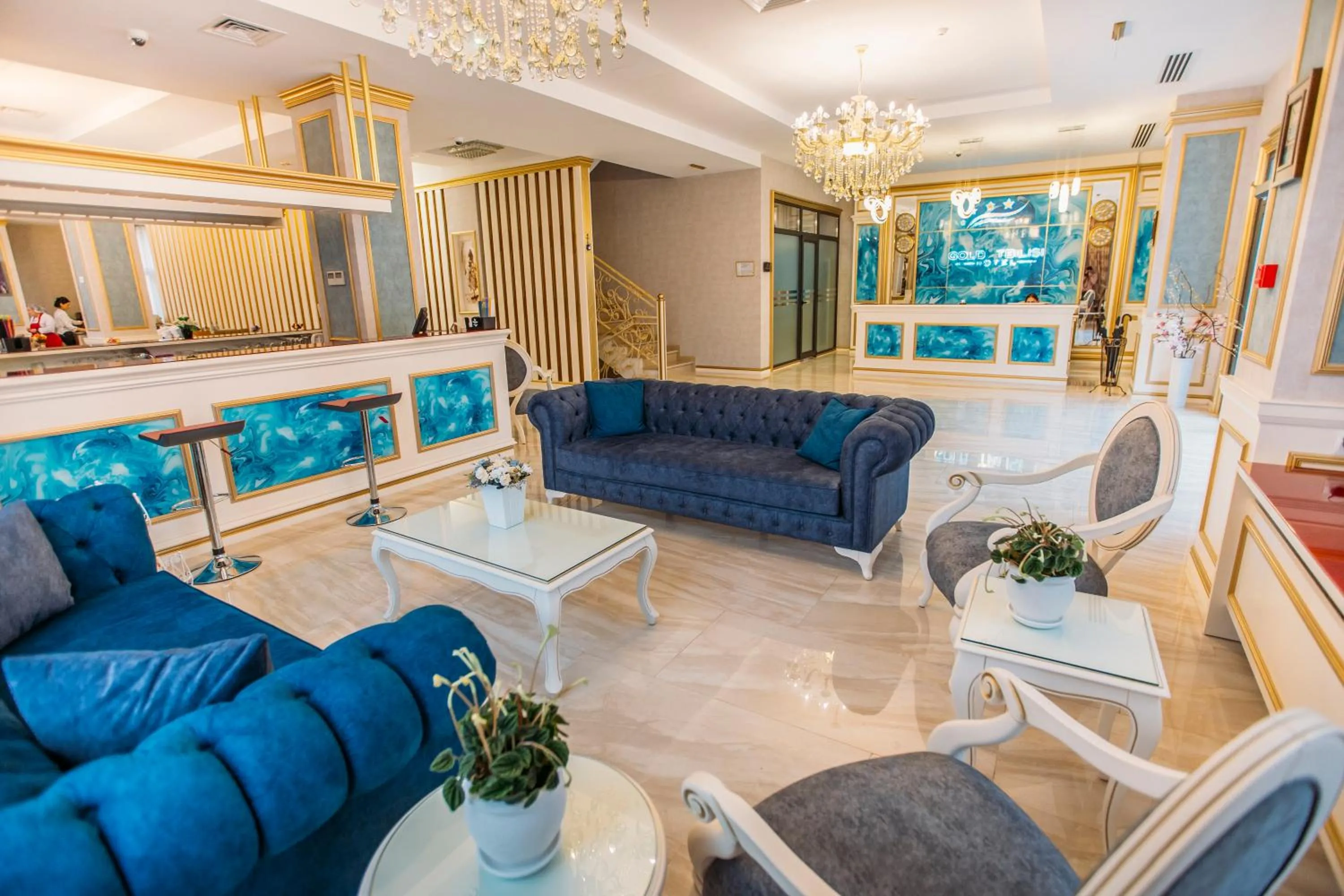 Living room in Gold Tbilisi Hotel