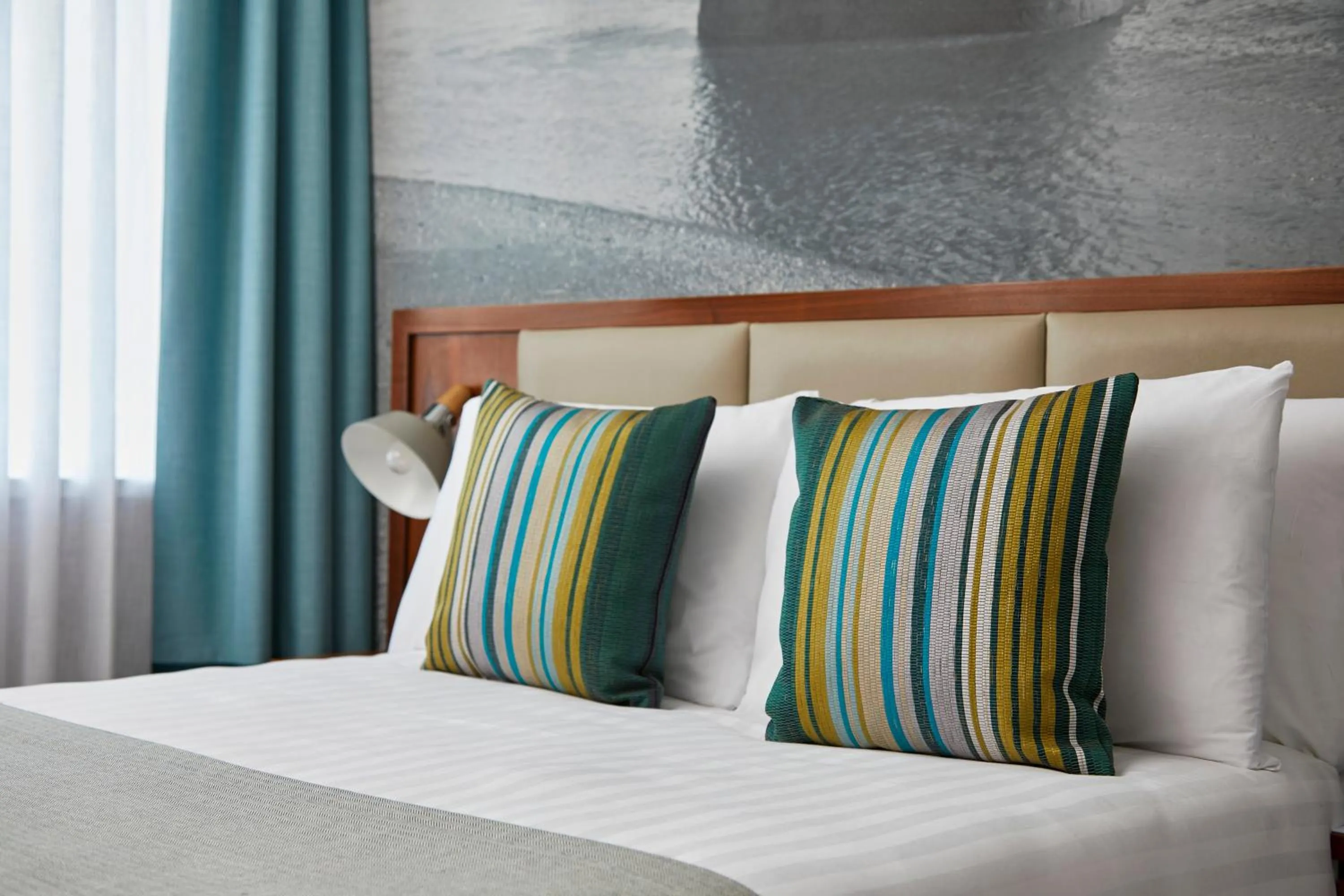 Bed in Seraphine Hammersmith Hotel