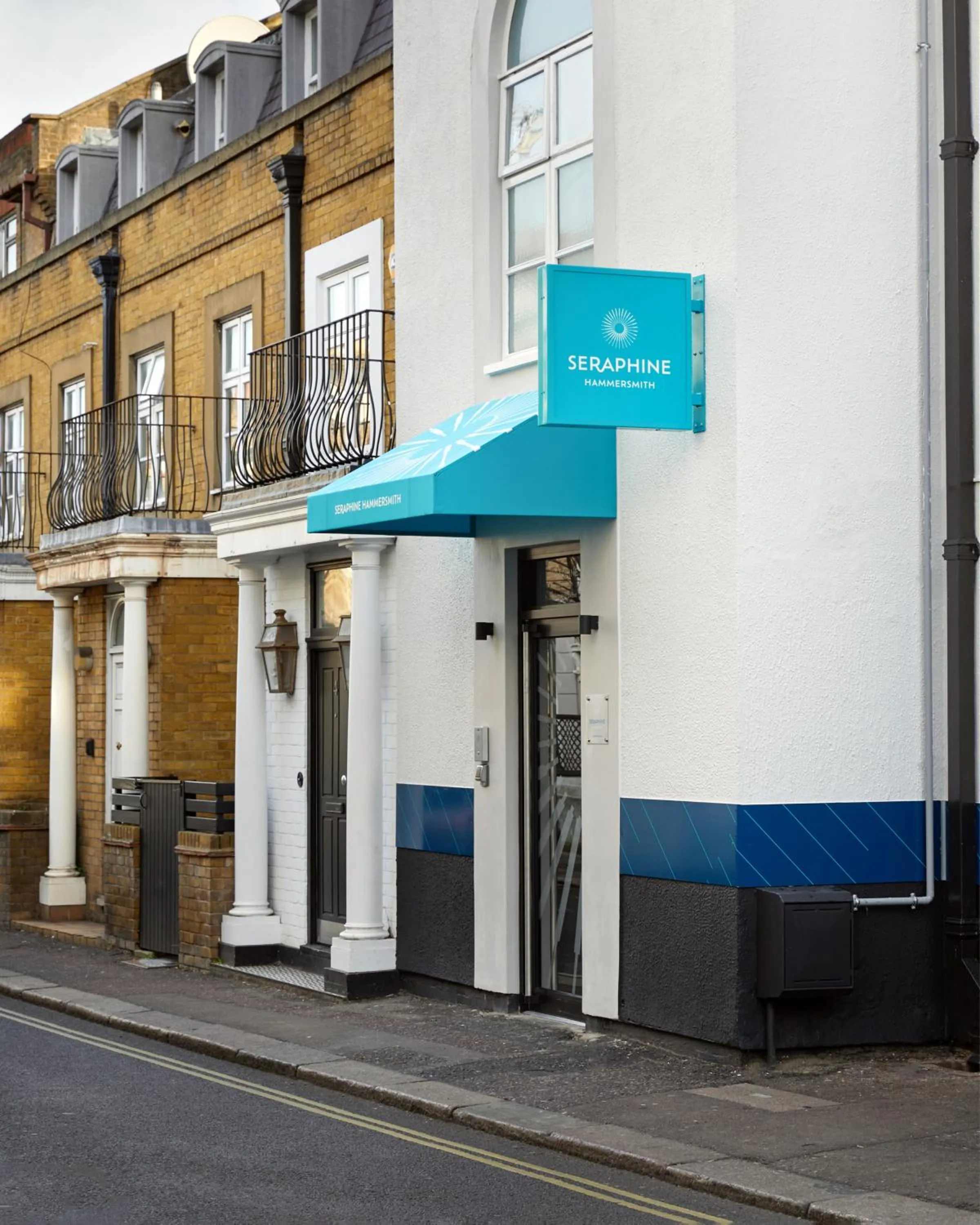 Property building in Seraphine Hammersmith Hotel