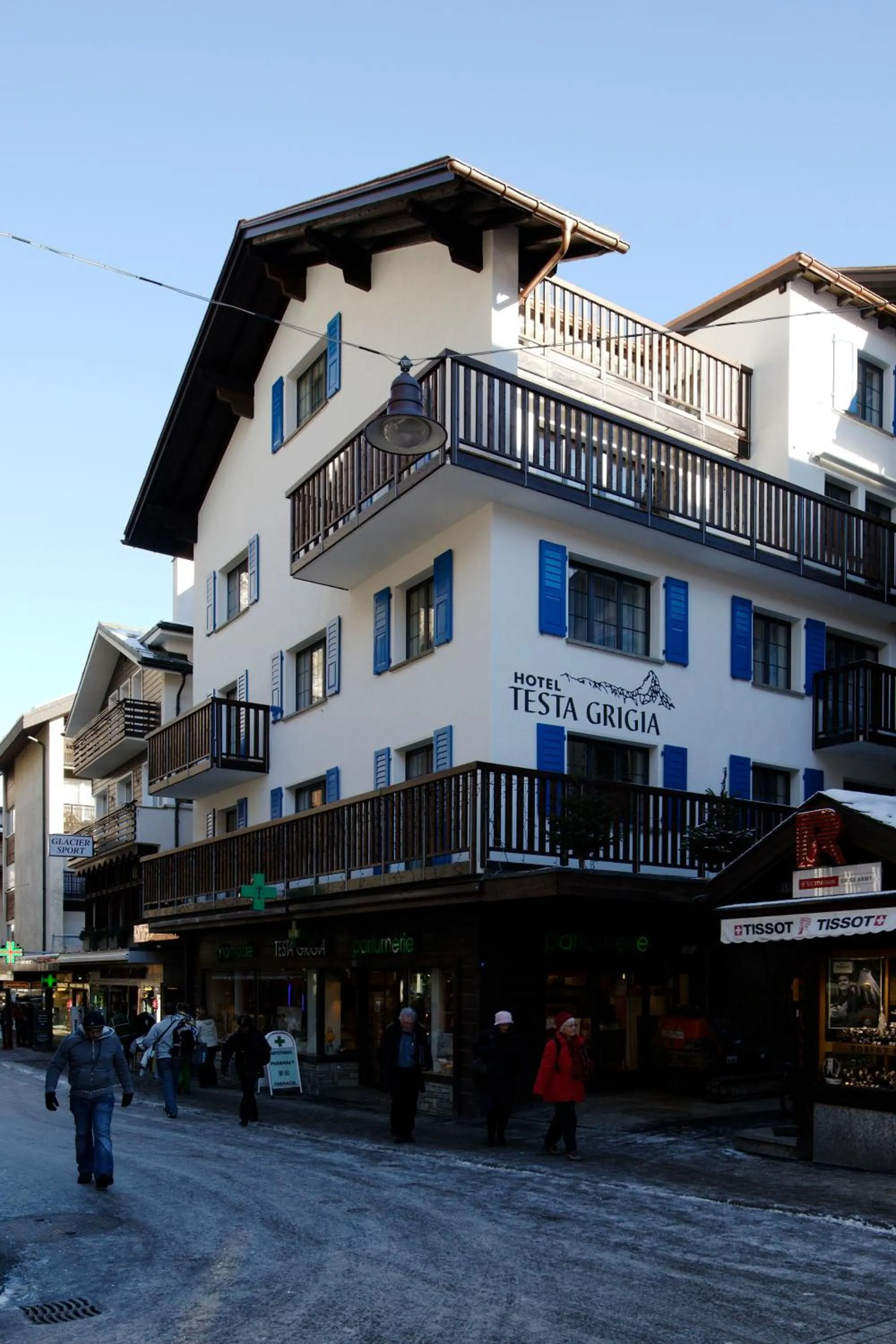 Facade/entrance in Hotel Garni Testa Grigia