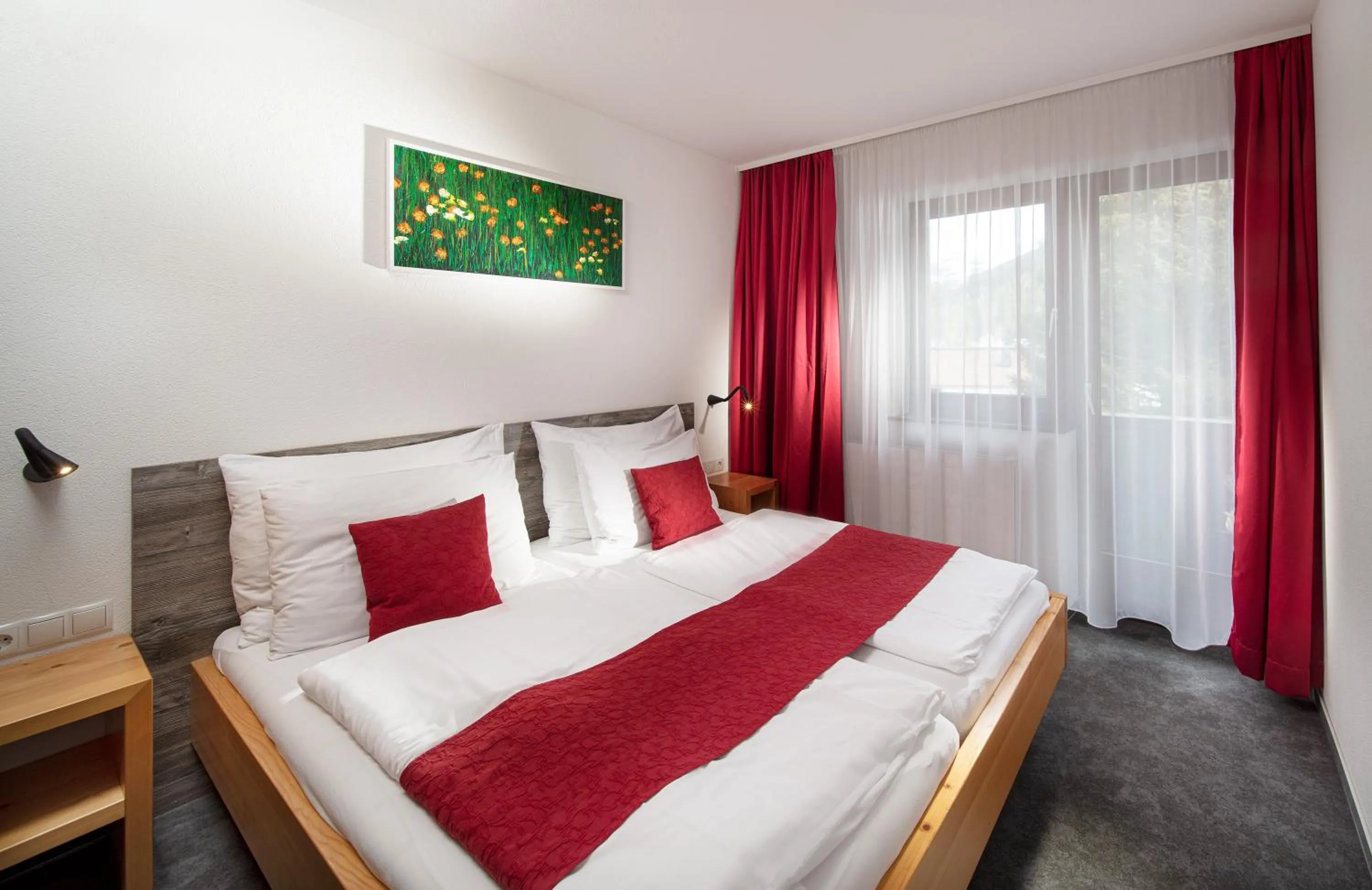 Bed in Hotel Höhlenstein