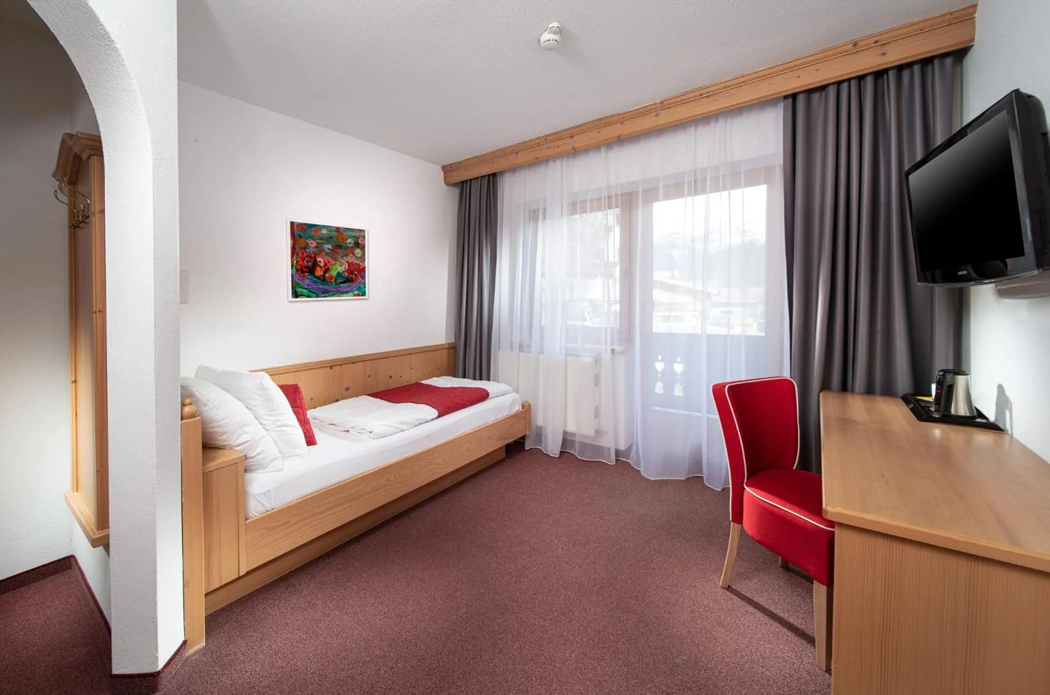 Bed in Hotel Höhlenstein