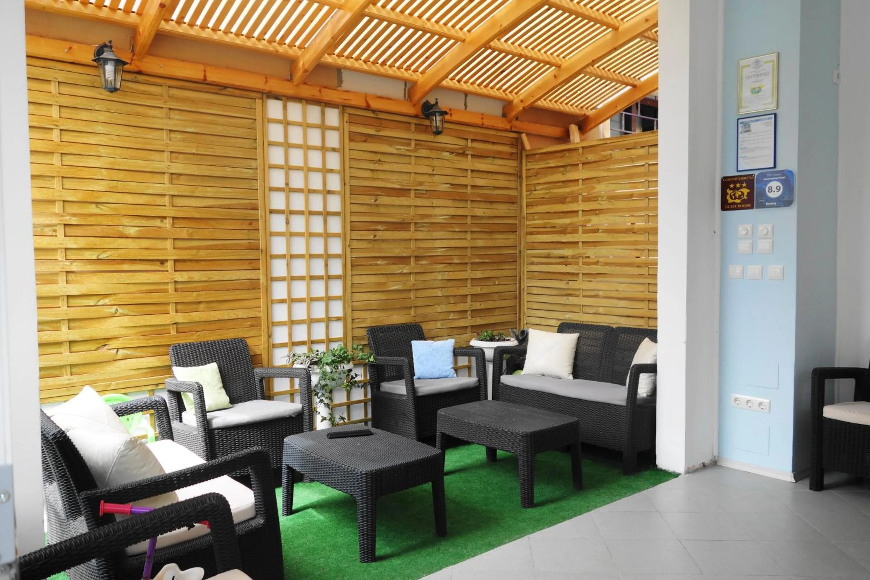 Lobby or reception in Aquamarine