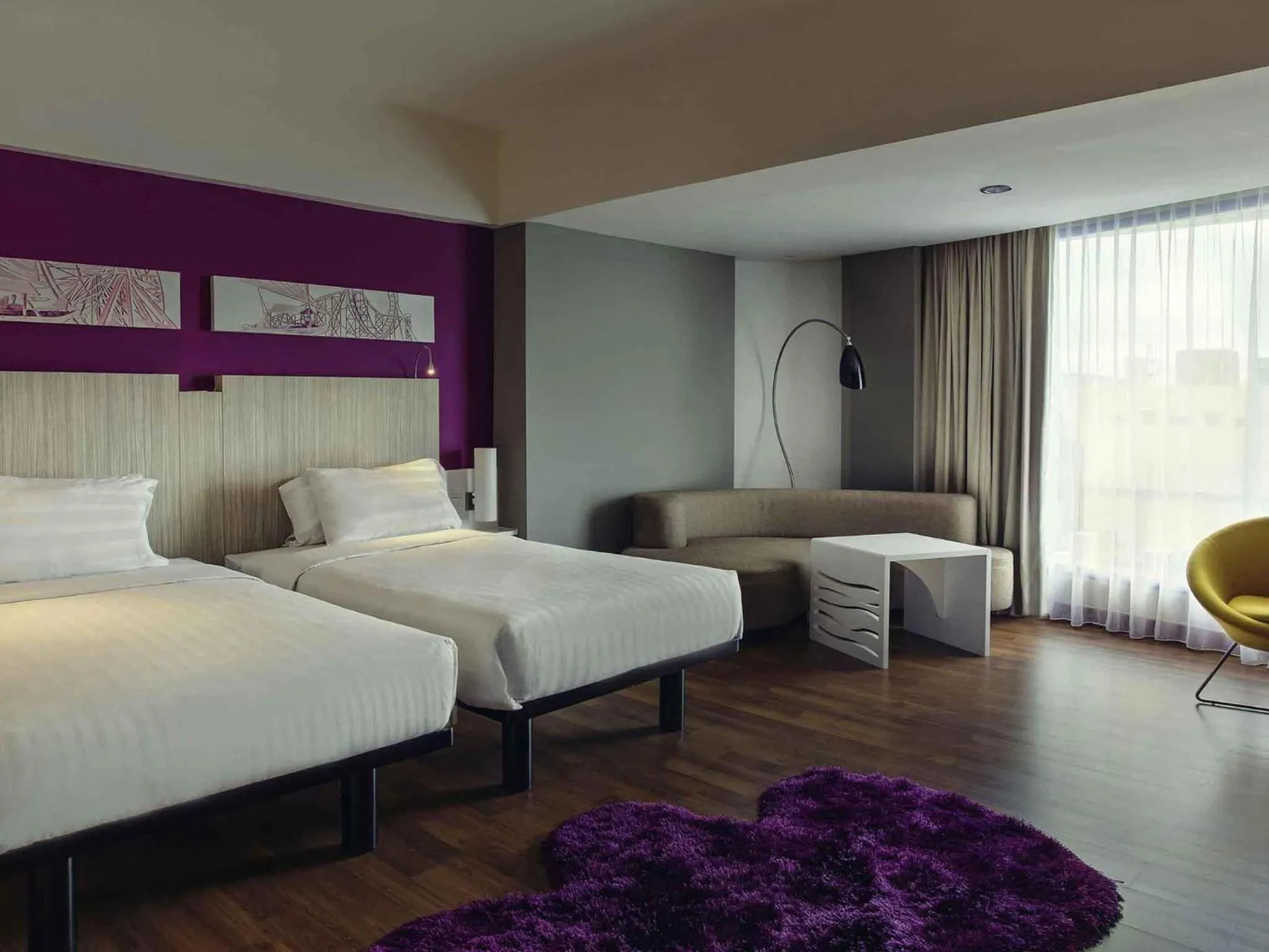Bedroom, Bed in Mercure Convention Center Ancol