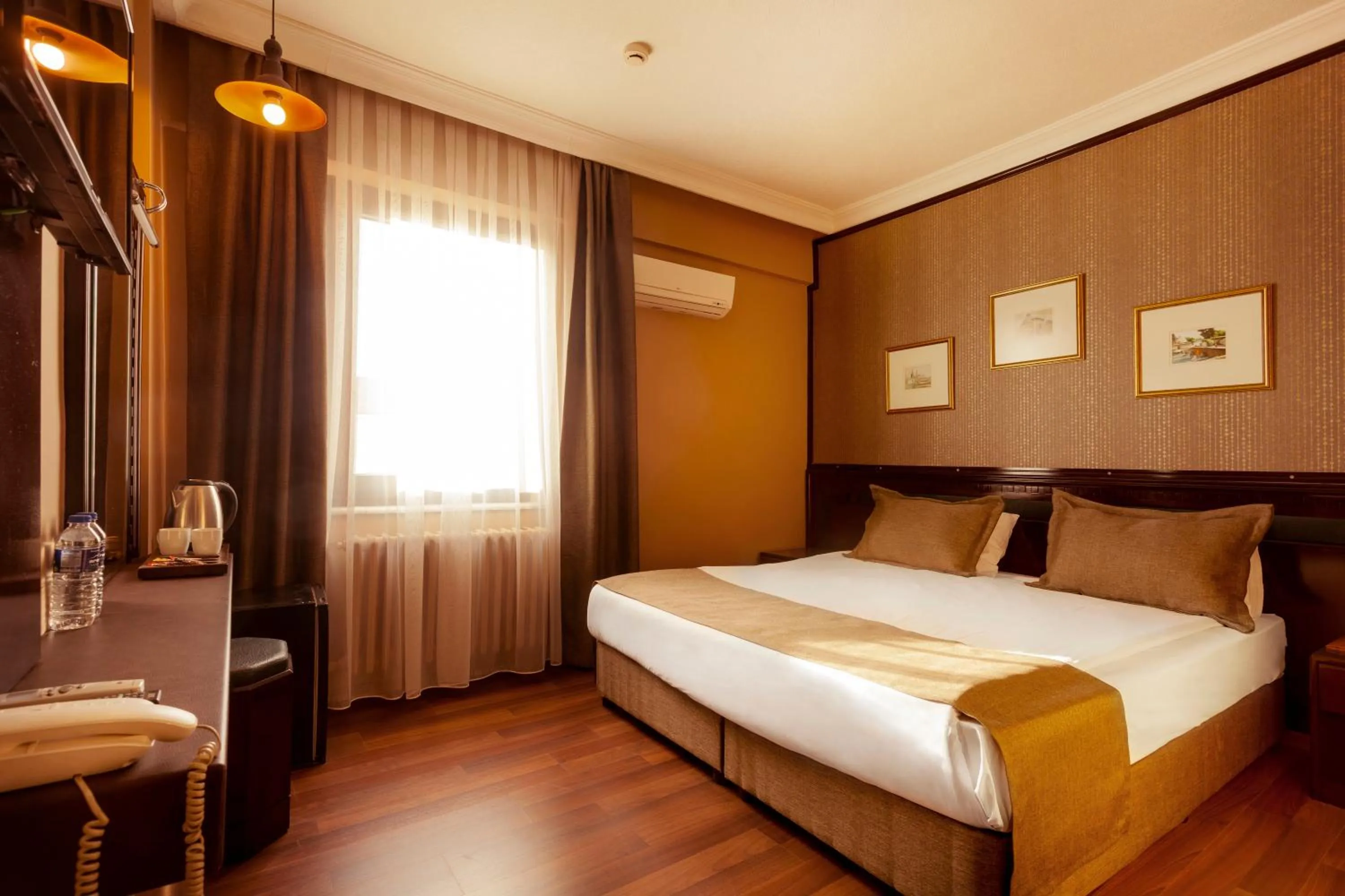 Bed in Balikcilar Hotel
