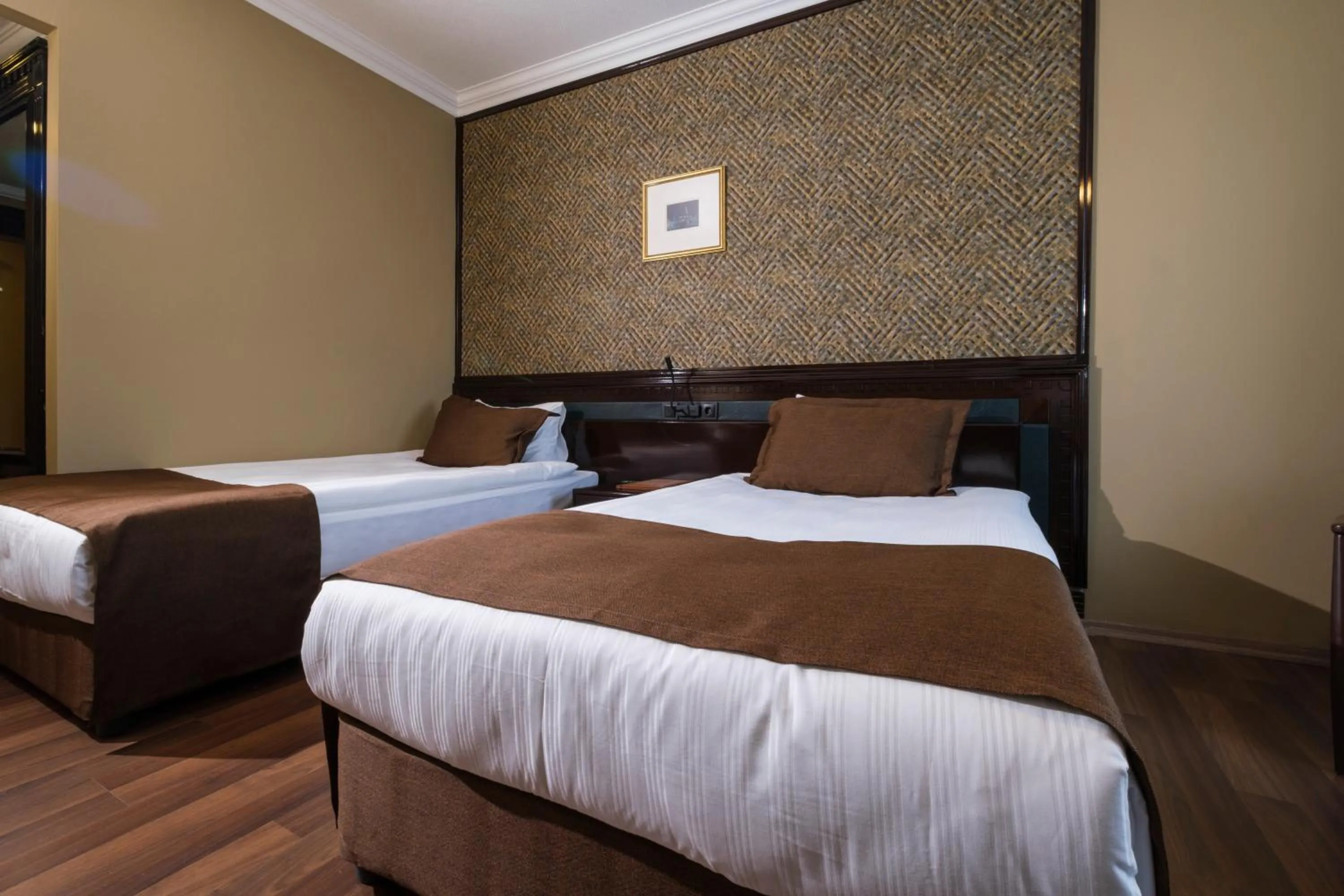 Bed in Balikcilar Hotel