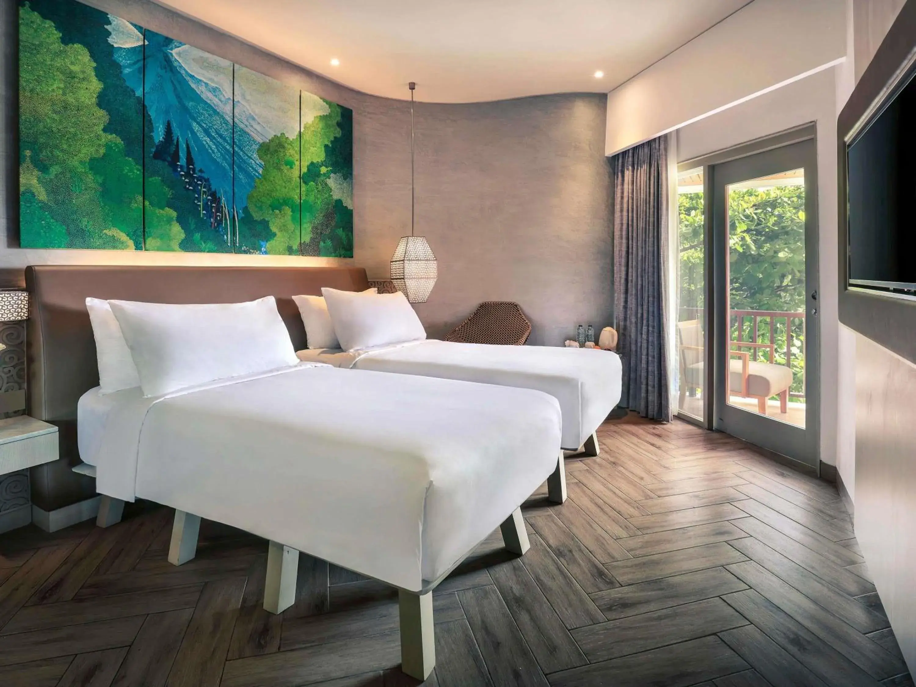 Deluxe Twin Room with Balcony and Free Benefit in Mercure Kuta Bali Deluxe Twin Room with Balcony and Free Benefit in Mercure Kuta Bali