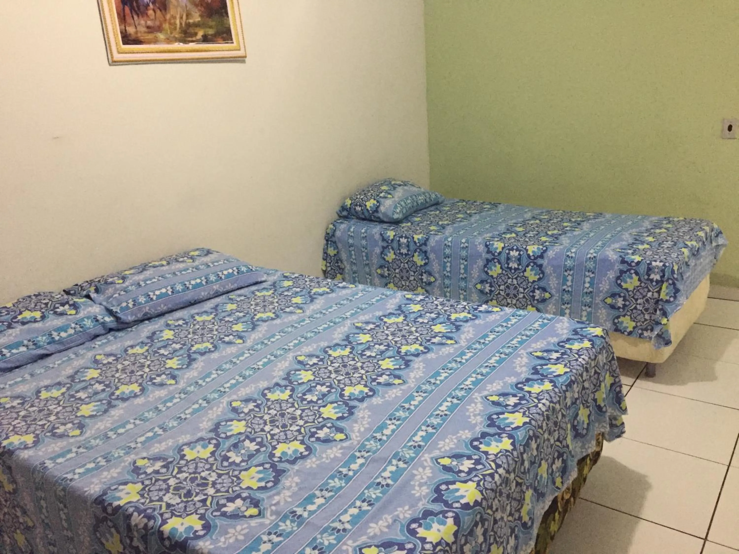 Bed in Pousada CPA